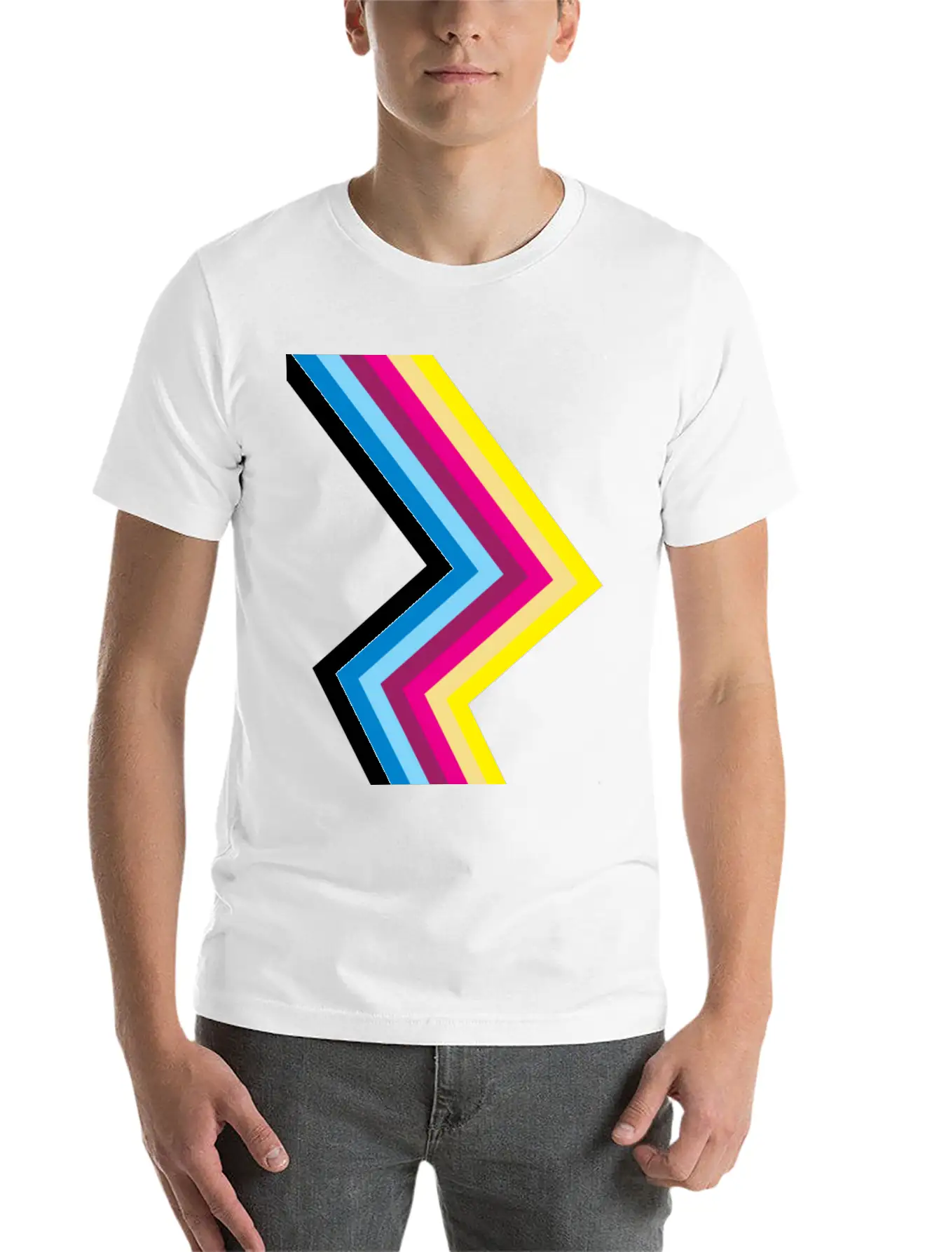 80 S Neon Flash Basic Graphic T-Shirt – Daily Comfort In Soft Cotton