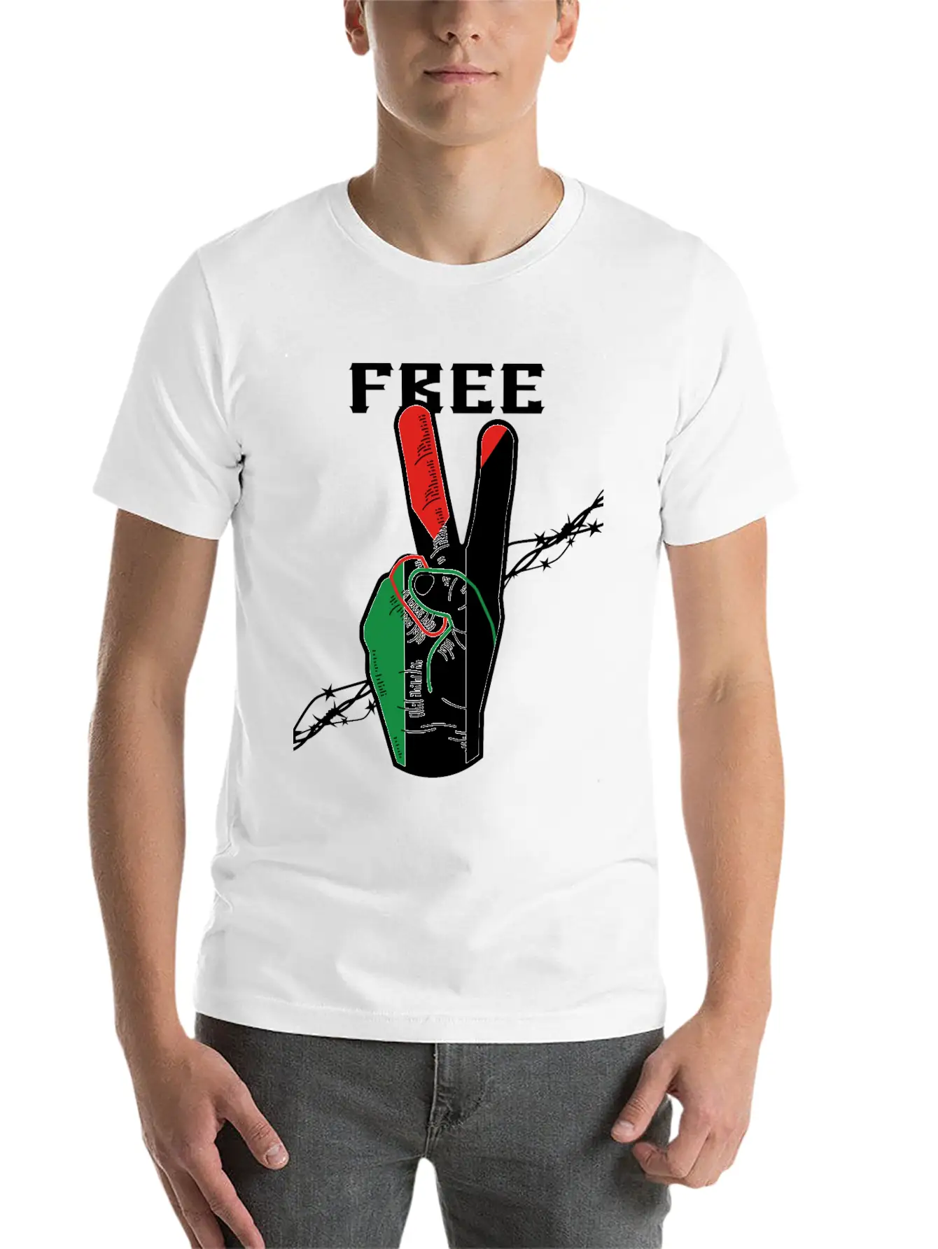 A Symbol Of Strength And Resilience Free Palestine Stylish Everyday T-Shirt – Unisex Basic Cotton Tee