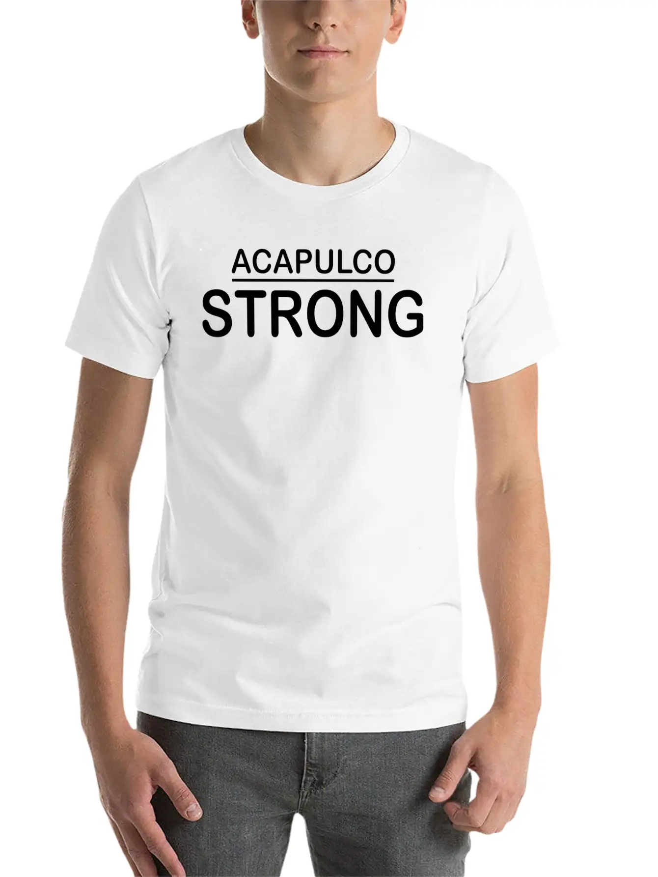 Acapulco Strong Basic Graphic T-Shirt – Daily Comfort In Soft Cotton