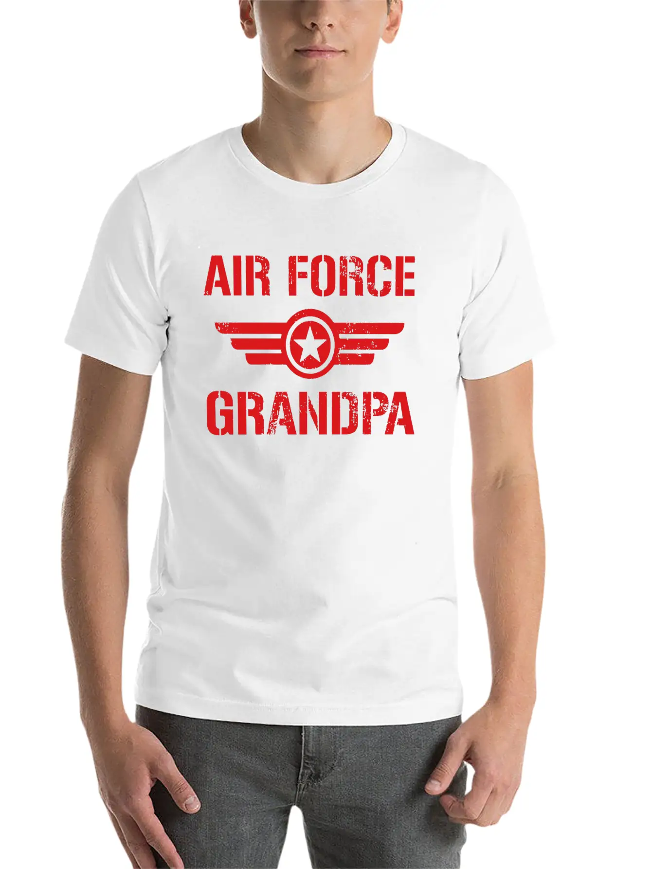 Air Force Grandpa Stylish Everyday T-Shirt – Unisex Basic Cotton Tee