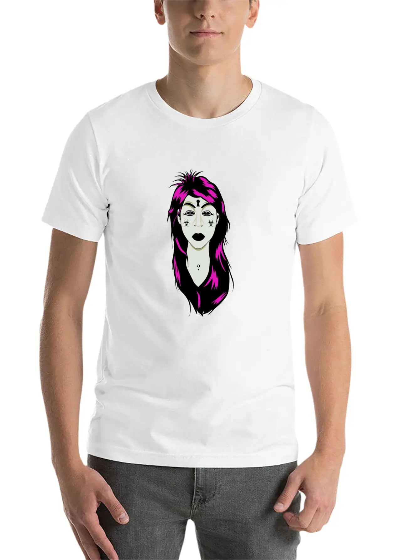 Anon Goth- Techy Goth Stylish Everyday T-Shirt – Unisex Basic Cotton Tee