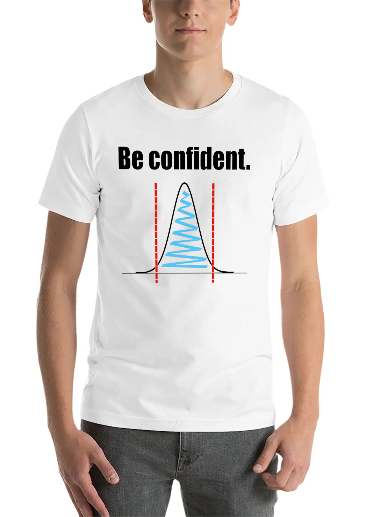 Be Confient Unisex Cotton Tee – Relaxed Fit For Any Occasion