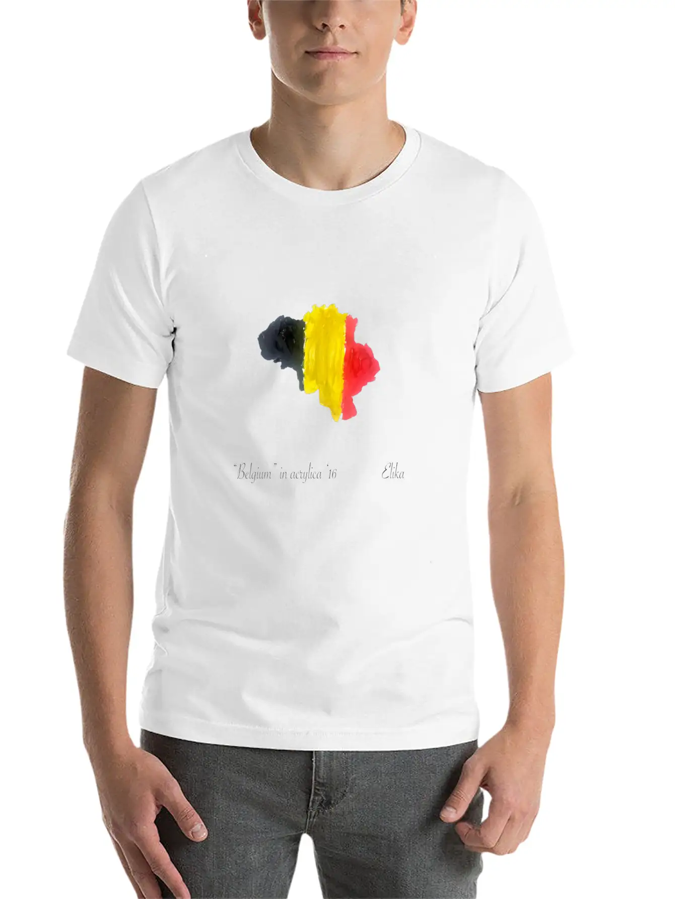 Belgium E Stylish Everyday T-Shirt – Unisex Basic Cotton Tee