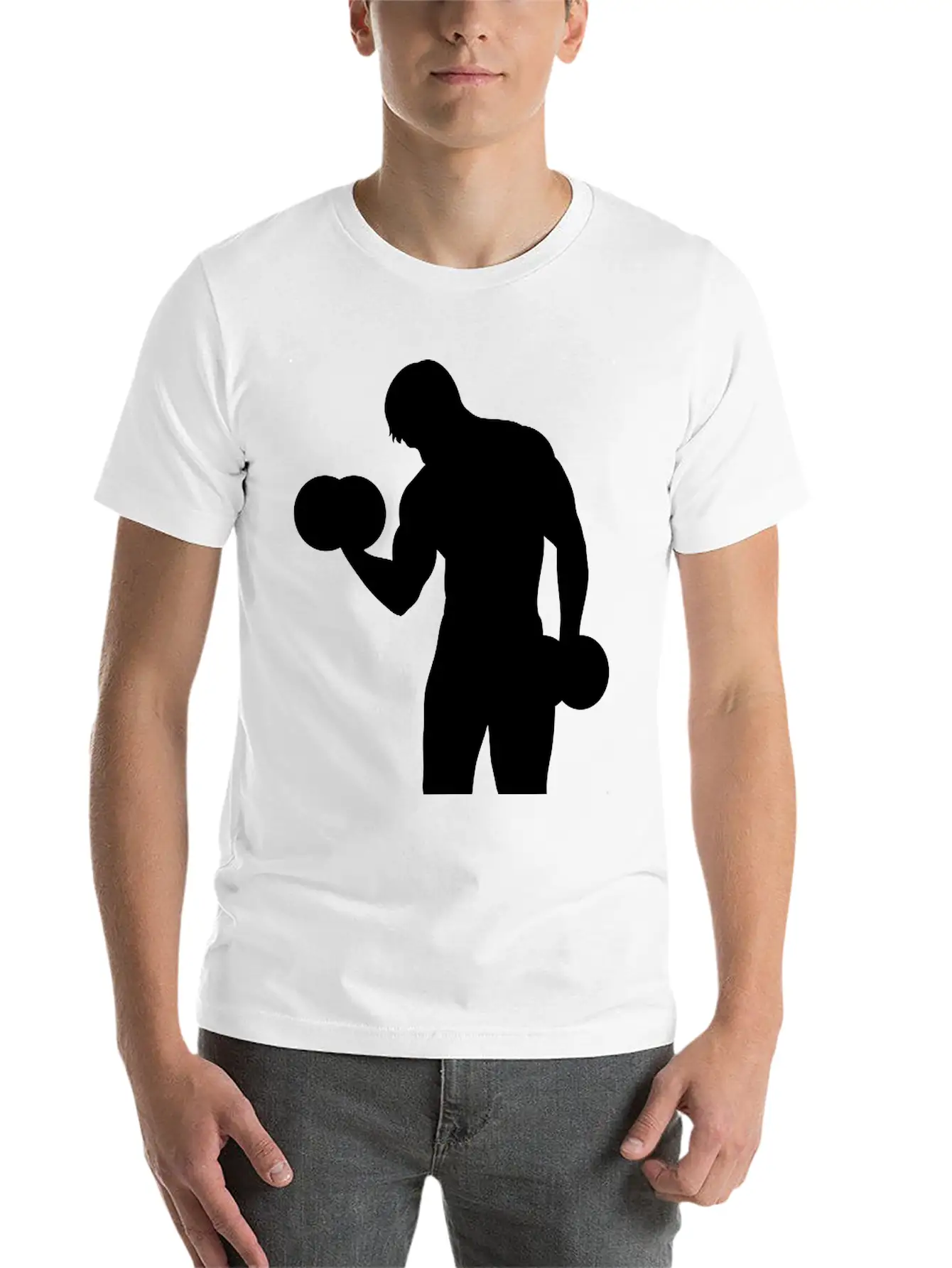 Bodybuilder Stylish Everyday T-Shirt – Unisex Basic Cotton Tee