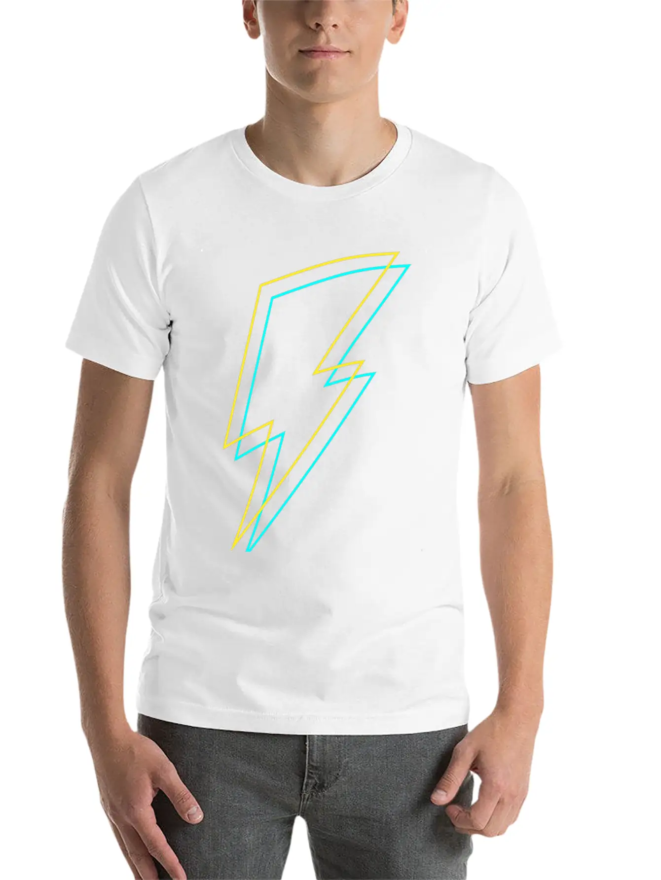 Bolt - Flash - Lightning -Trueno - Thunder - Zeus Stylish Everyday T-Shirt – Unisex Basic Cotton Tee