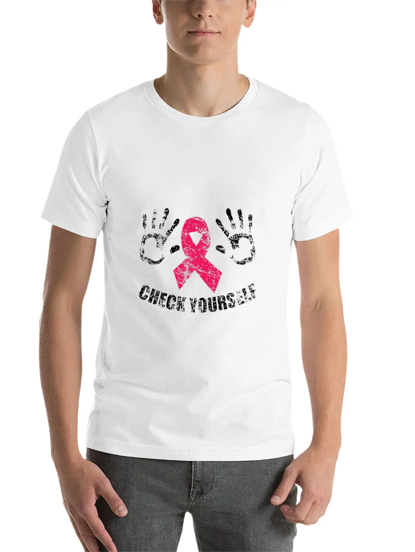Breast Cancer Screening Stylish Everyday T-Shirt – Unisex Basic Cotton Tee