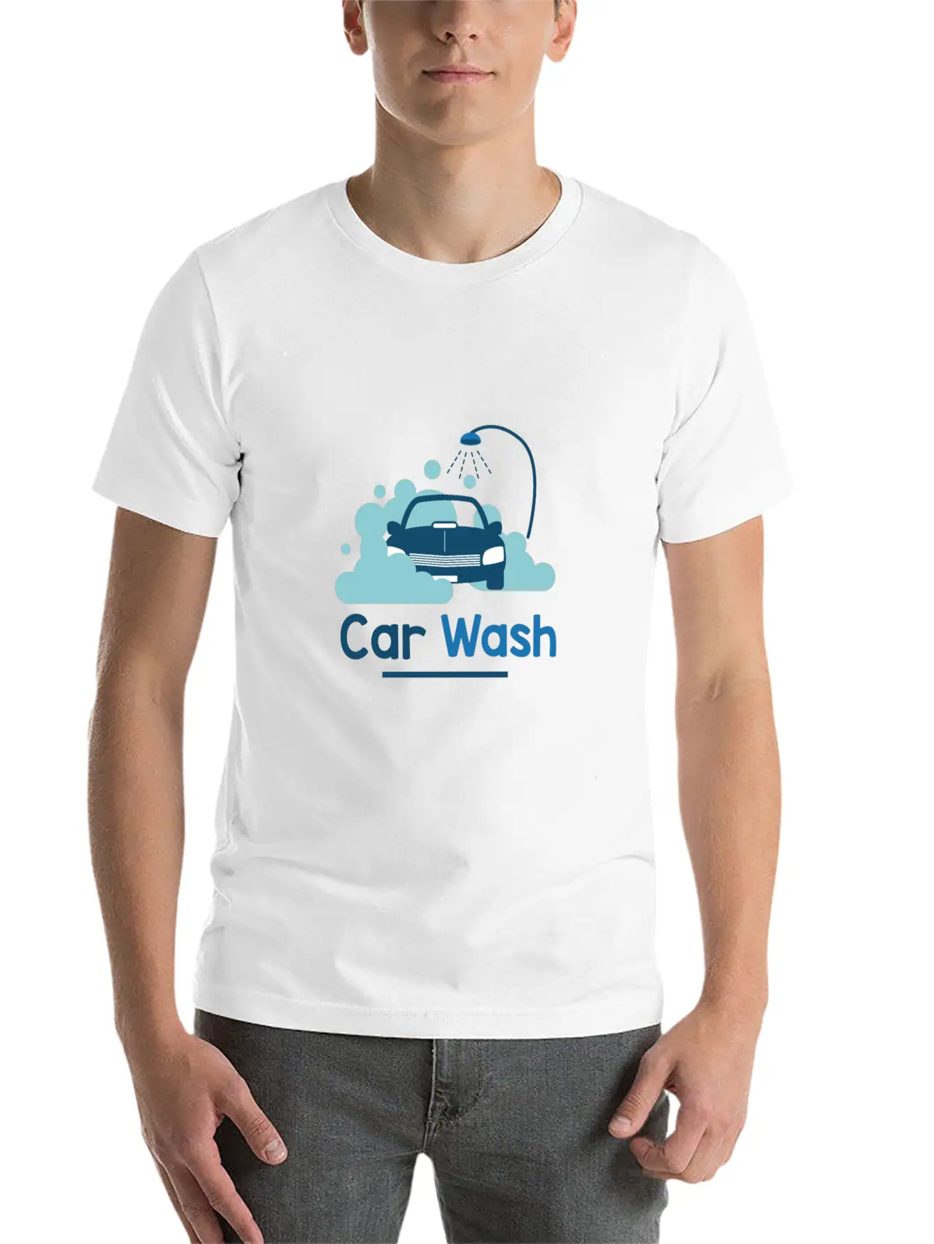 Car Design Casual Graphic T-Shirt – Simple And Comfortable Daily Wear
