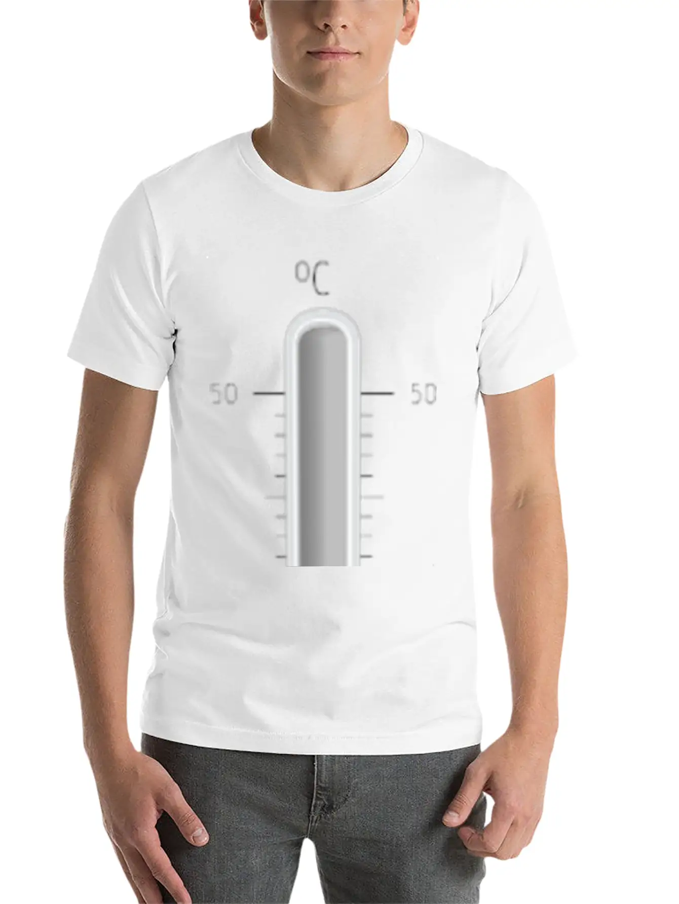Celsius Thermometer Stylish Everyday T-Shirt – Unisex Basic Cotton Tee