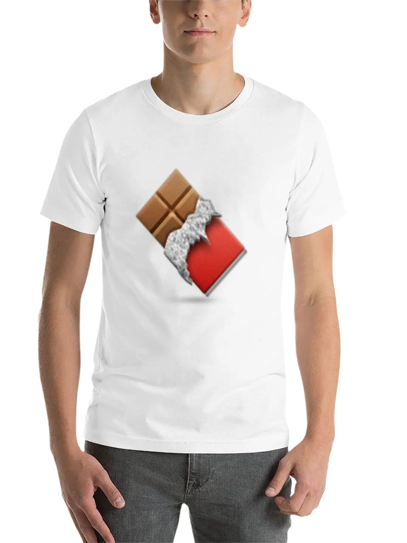 Chocoshirt Stylish Everyday T-Shirt – Unisex Basic Cotton Tee