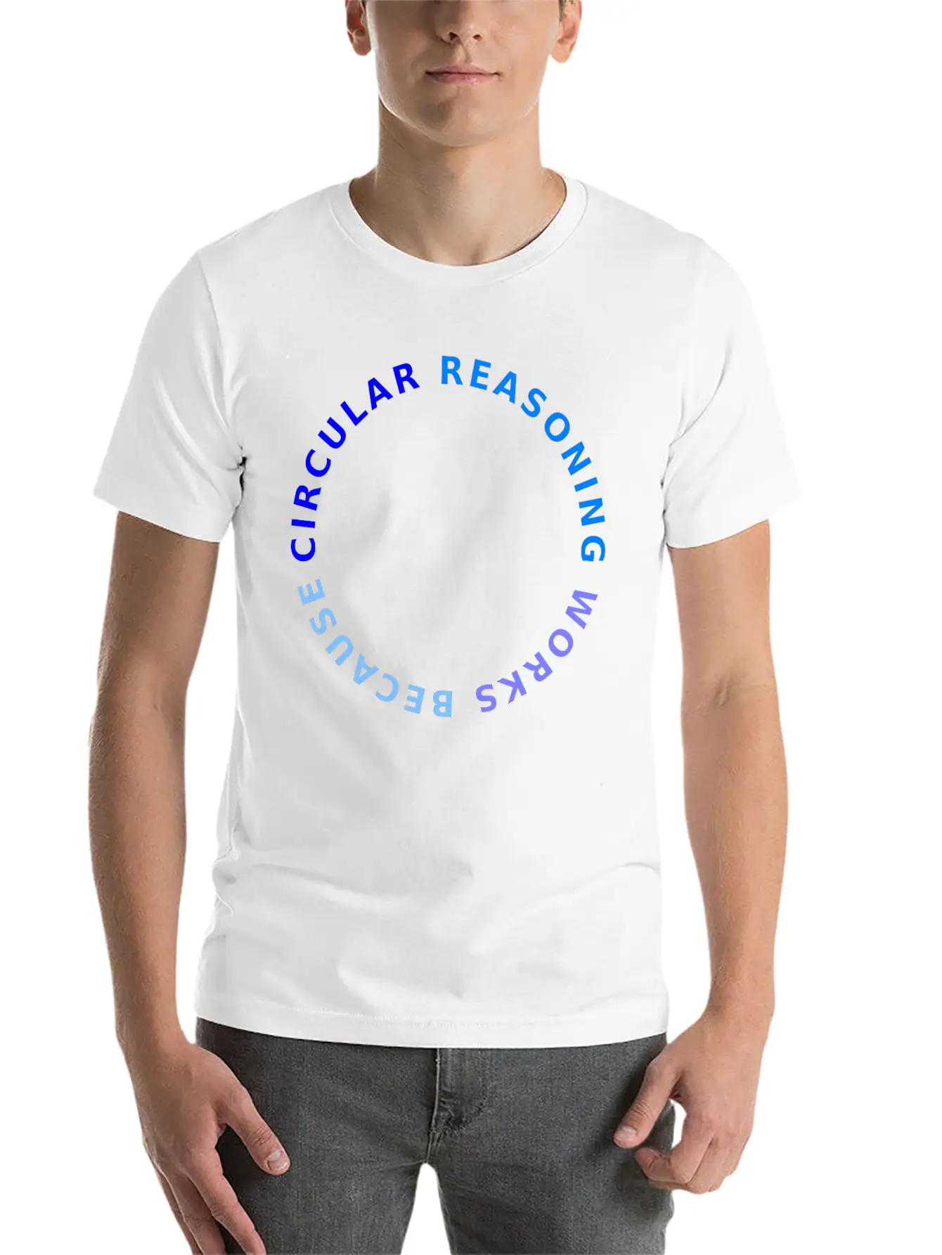 Circular Reasoning 4C Stylish Everyday T-Shirt – Unisex Basic Cotton Tee