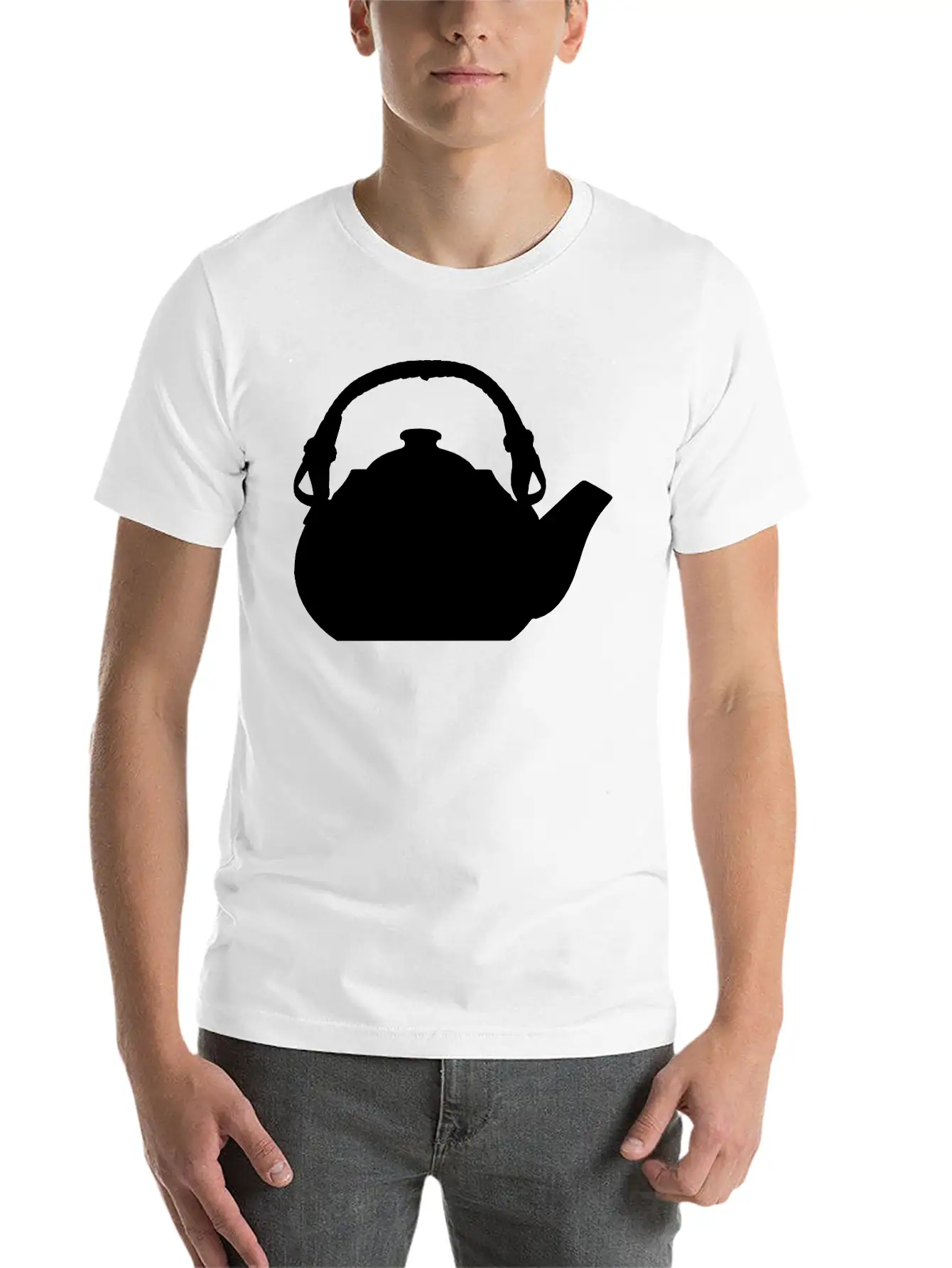 Classic Teapot Basic Graphic T-Shirt – Daily Comfort In Soft Cotton