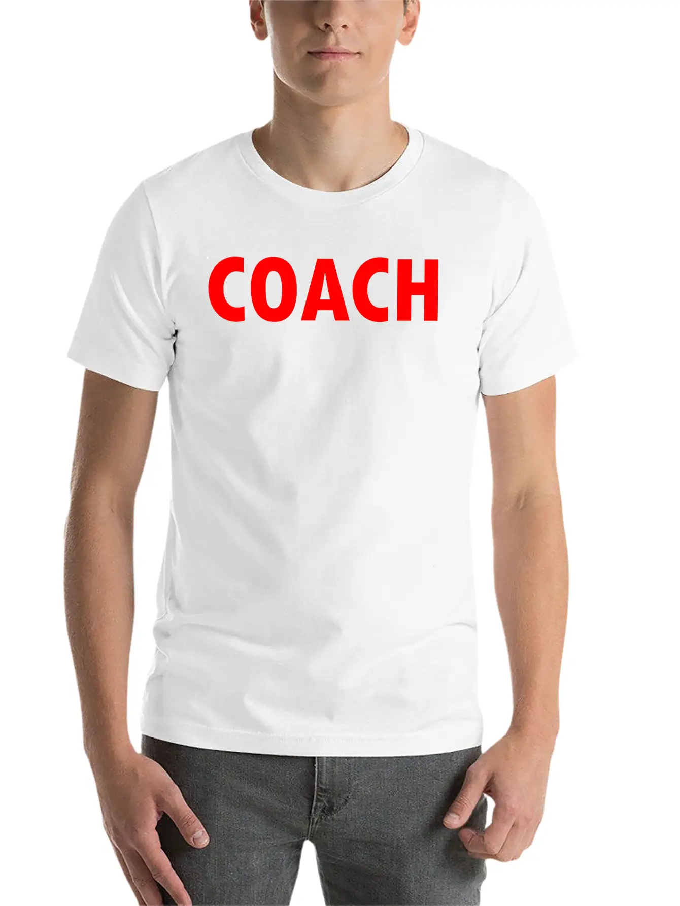 Coach Stylish Everyday T-Shirt – Unisex Basic Cotton Tee