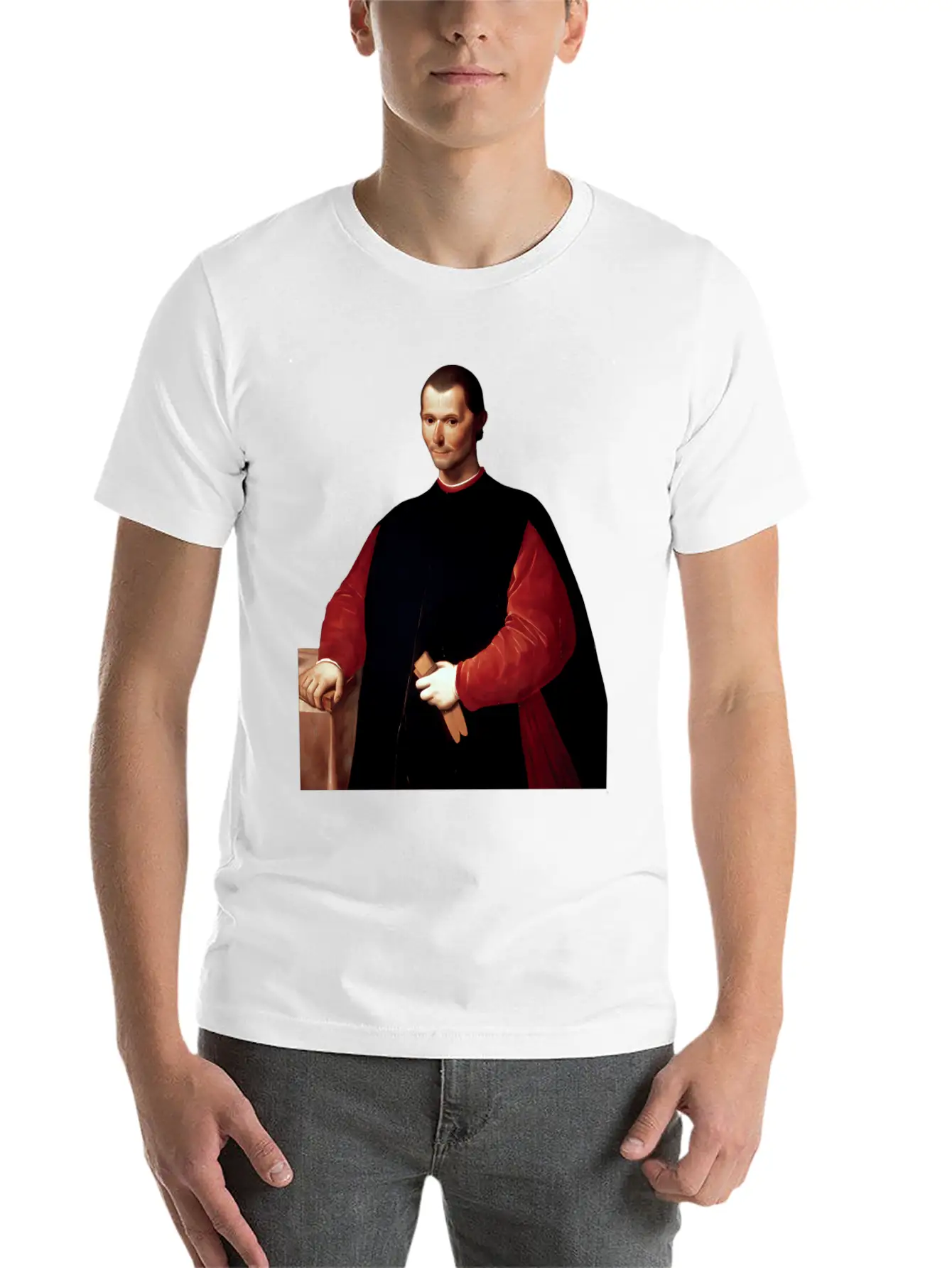 Colo Machiavelli Basic Graphic T-Shirt – Daily Comfort In Soft Cotton