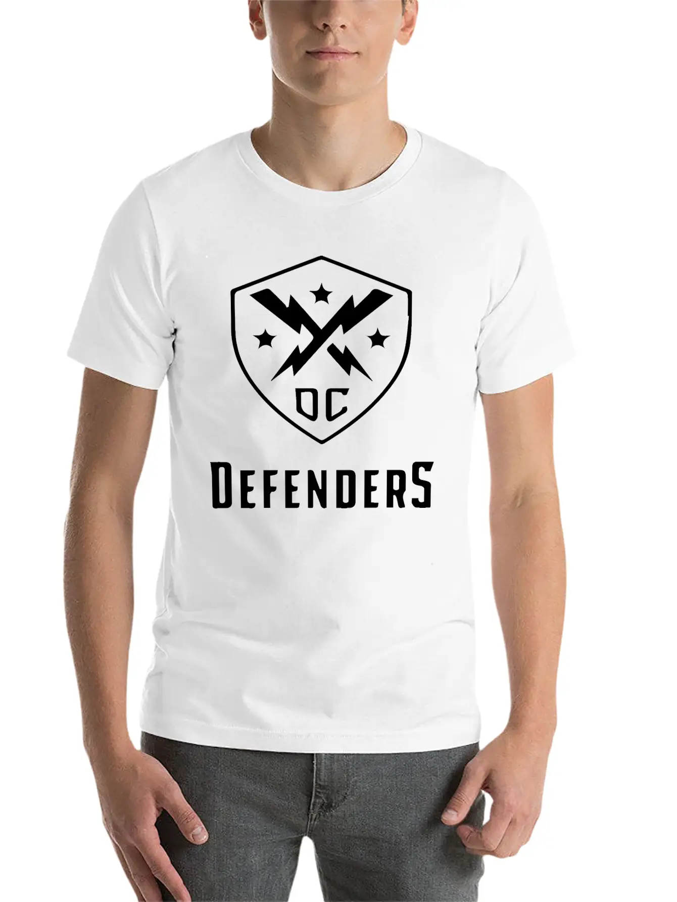 Dc Defenders Stylish Everyday T-Shirt – Unisex Basic Cotton Tee