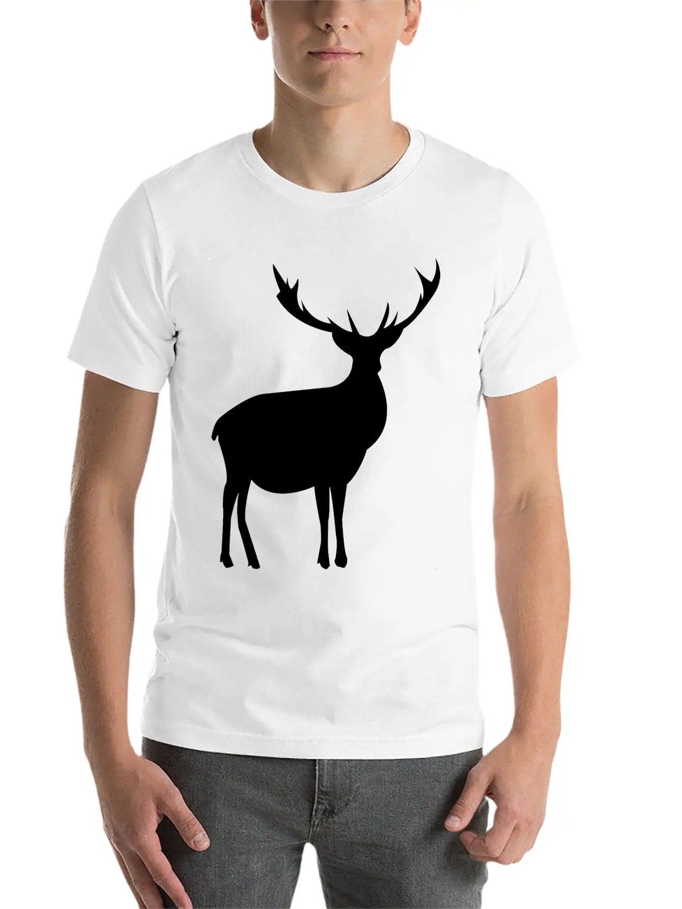 Deer 1 Stylish Everyday T-Shirt – Unisex Basic Cotton Tee