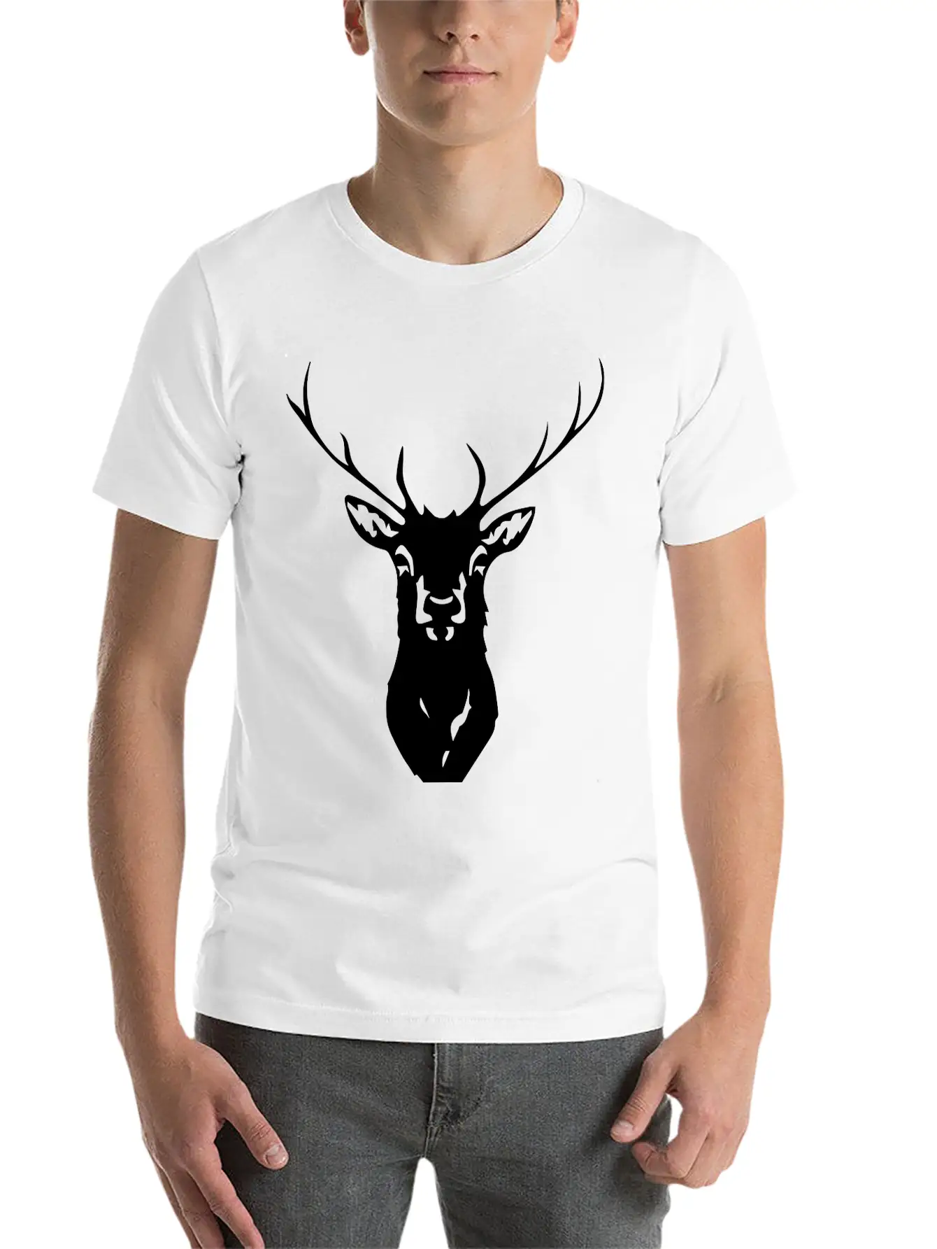 Deer Relaxed Everyday Tee – Lightweight And Durable Cotton
