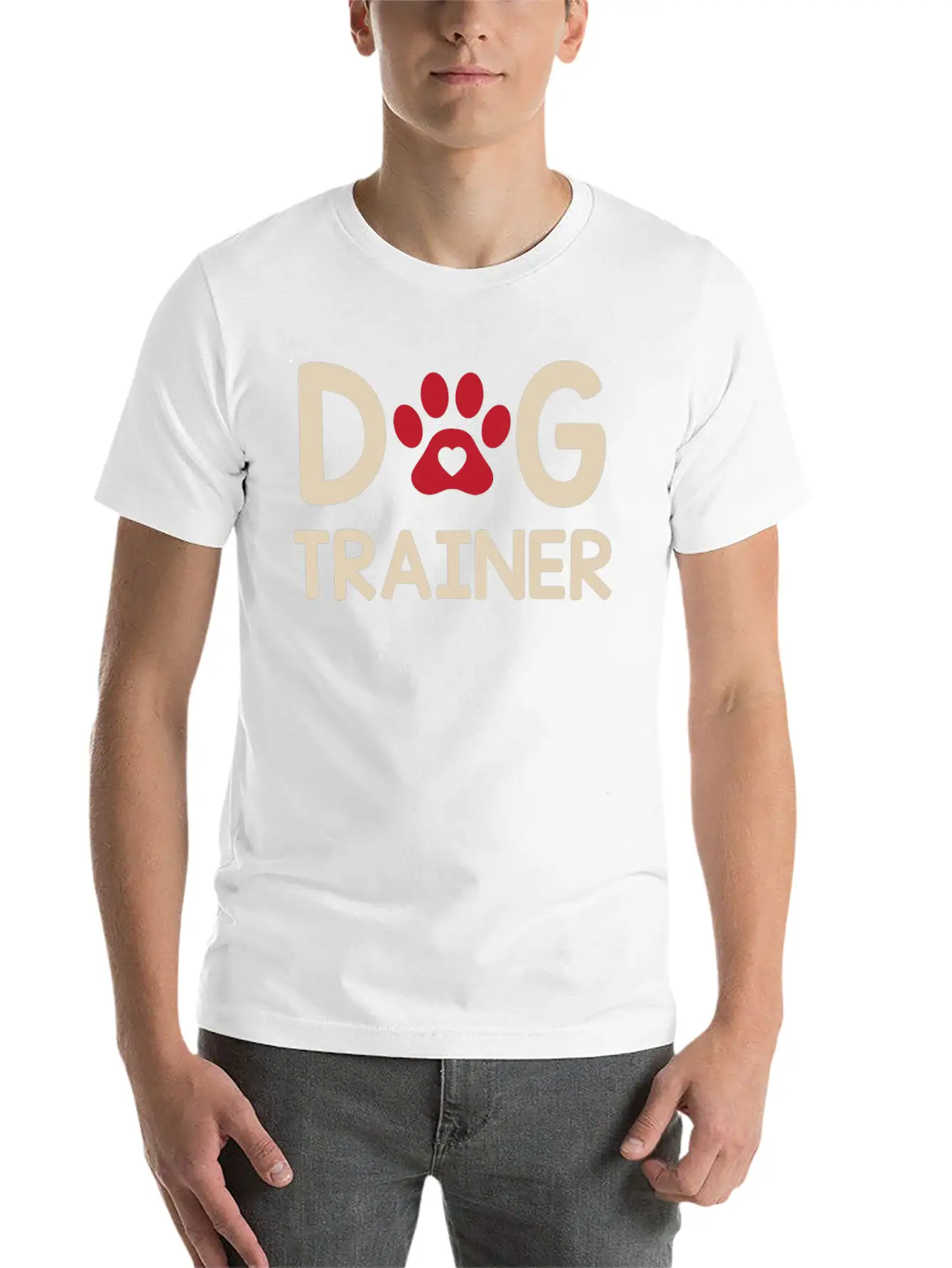Dog Trainer Basic Graphic T-Shirt – Daily Comfort In Soft Cotton