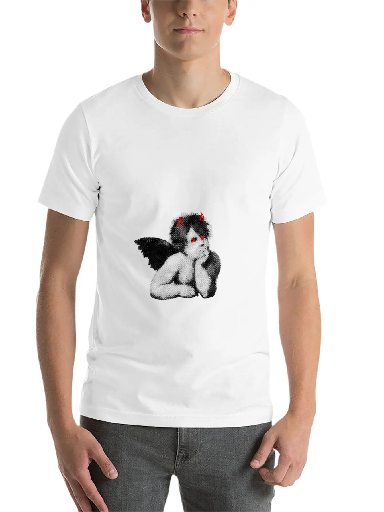 Don't Call Me Angel Stylish Everyday T-Shirt – Unisex Basic Cotton Tee