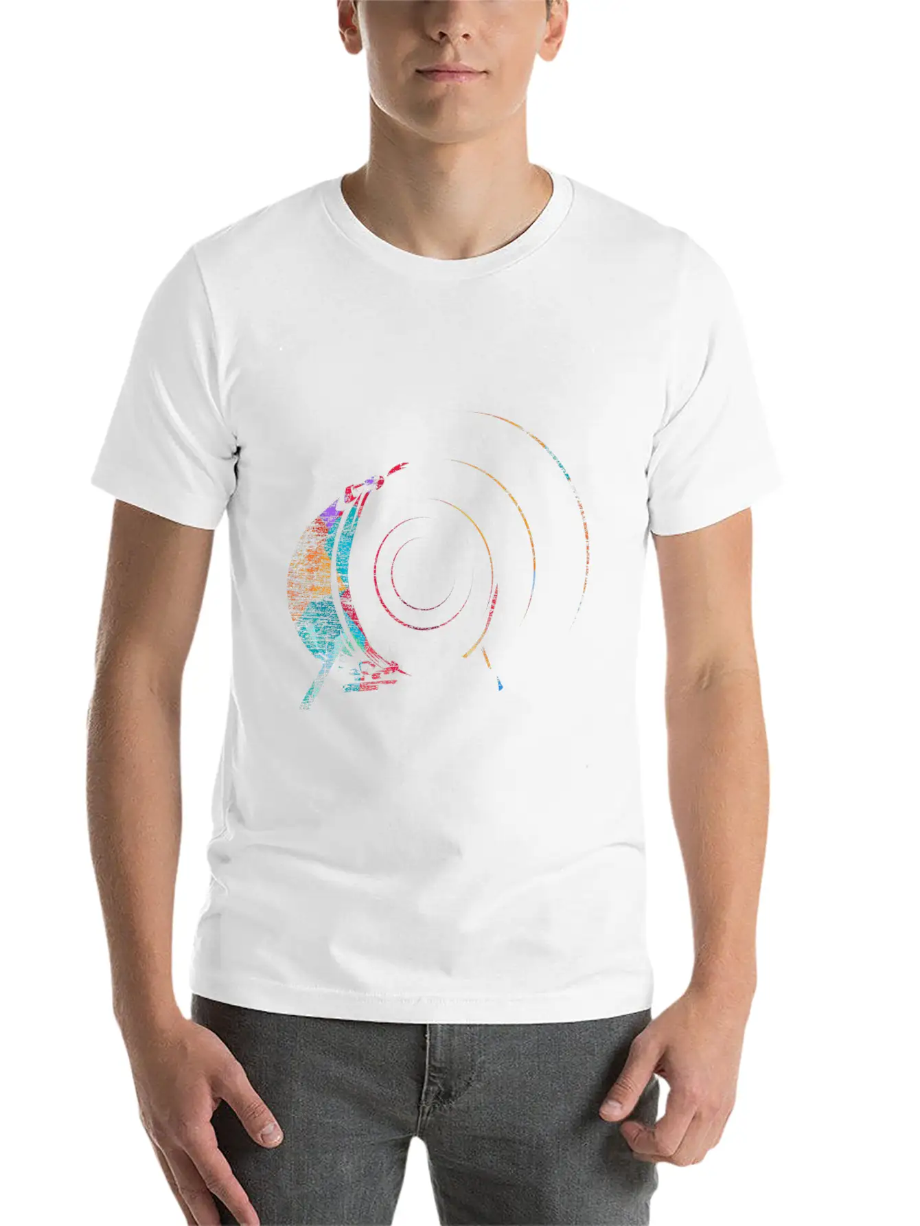 Drum N Bass Simple Everyday Graphic Tee – Lightweight Summer Wear