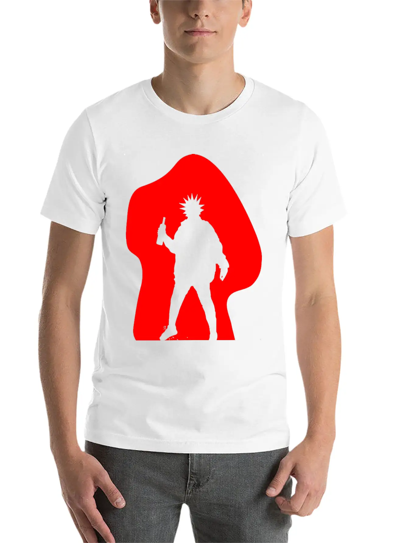 Drunker Street Punk Red Stylish Everyday T-Shirt – Unisex Basic Cotton Tee