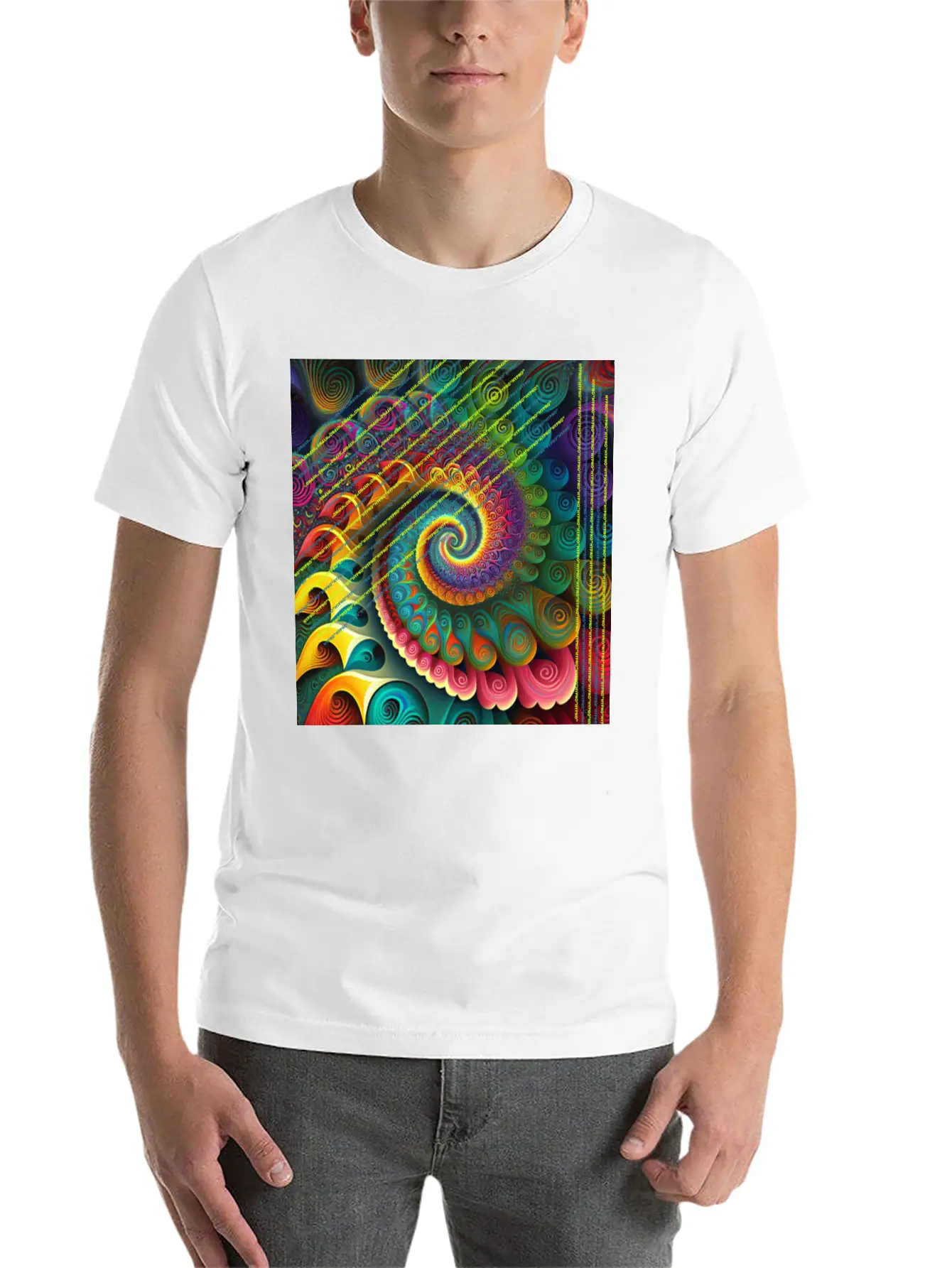 Electric Dreams Basic Graphic T-Shirt – Daily Comfort In Soft Cotton