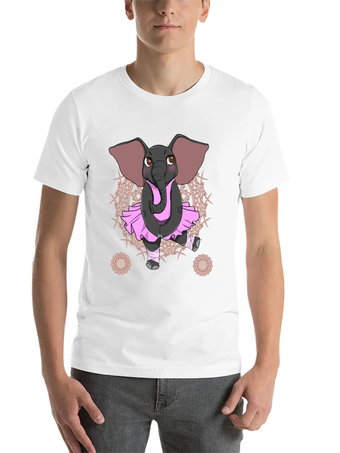 Elephant Basic Graphic T-Shirt – Daily Comfort In Soft Cotton