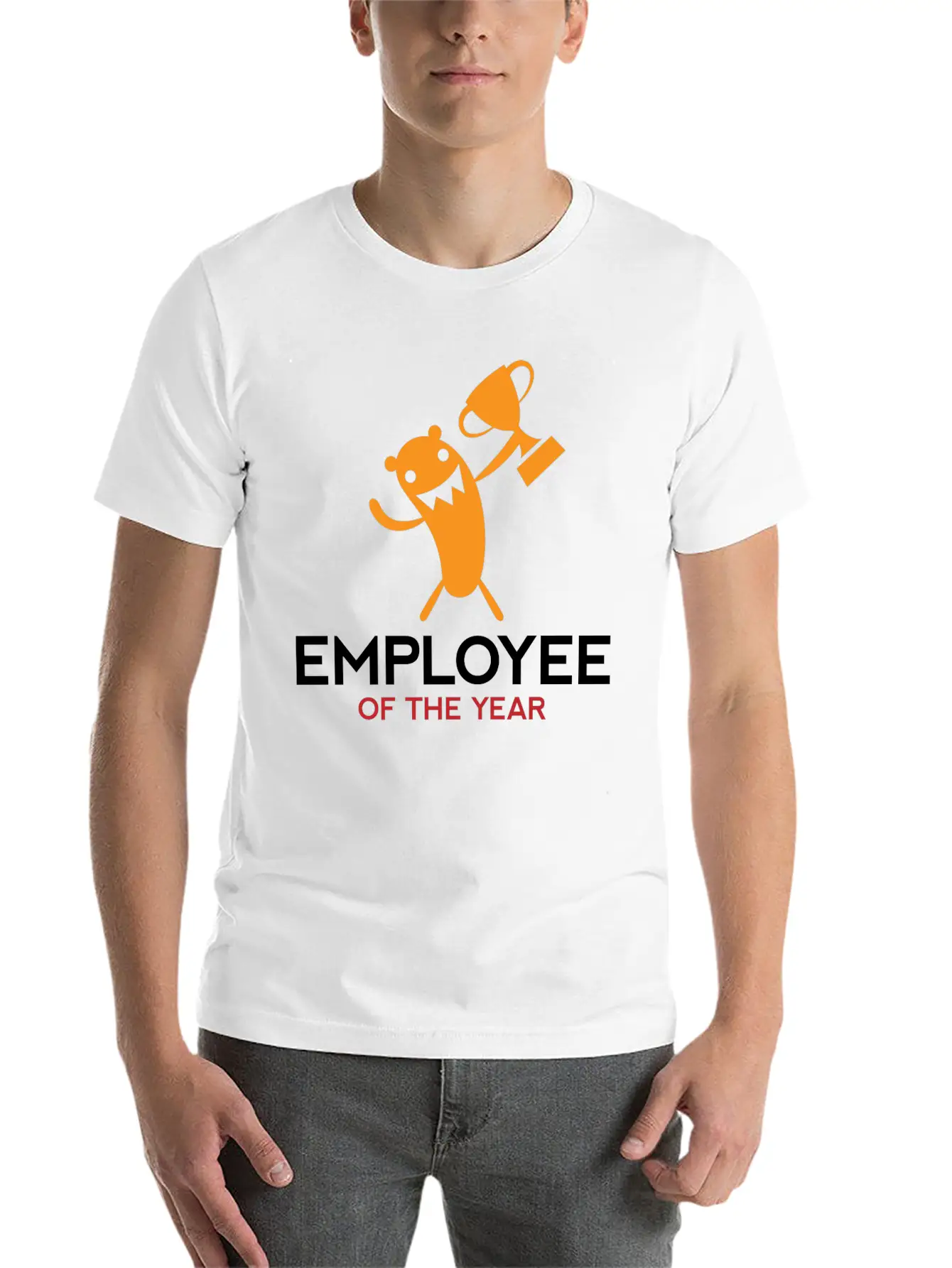 Employee Of The Year! Stylish Everyday T-Shirt – Unisex Basic Cotton Tee