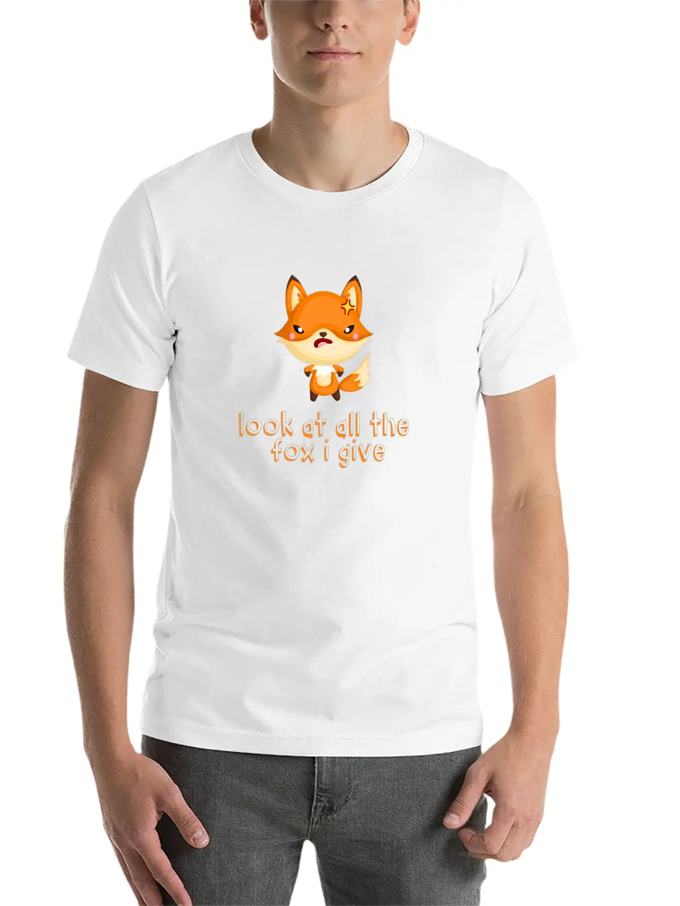 Fox Breathable Graphic T-Shirt – Perfect For Casual Days