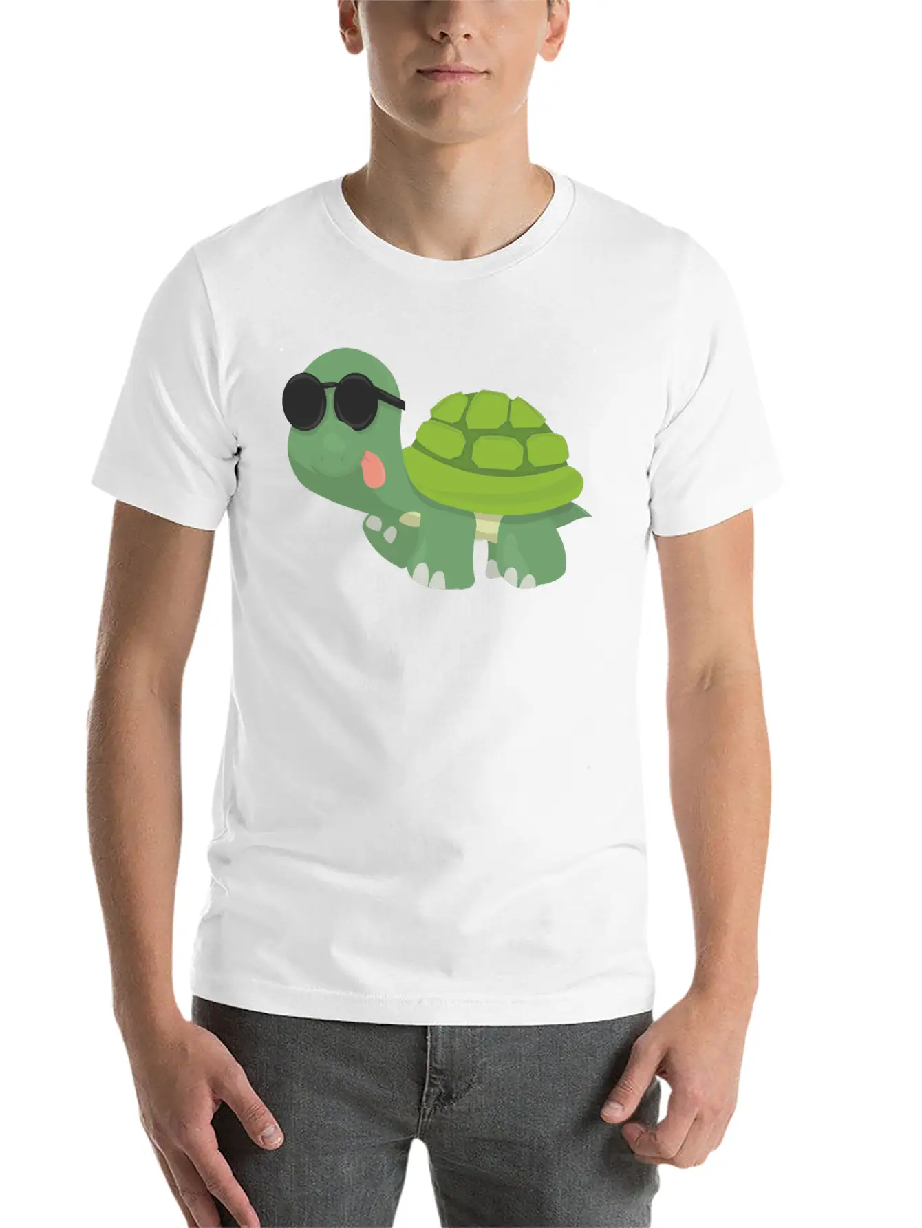Fun Turtle Breathable Graphic T-Shirt – Perfect For Casual Days