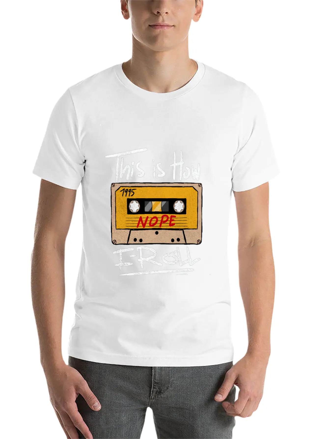 Funny This Is How I Roll Vintage Mixtape Cassette Classic Cotton Tee – Unisex Comfort For Any Season