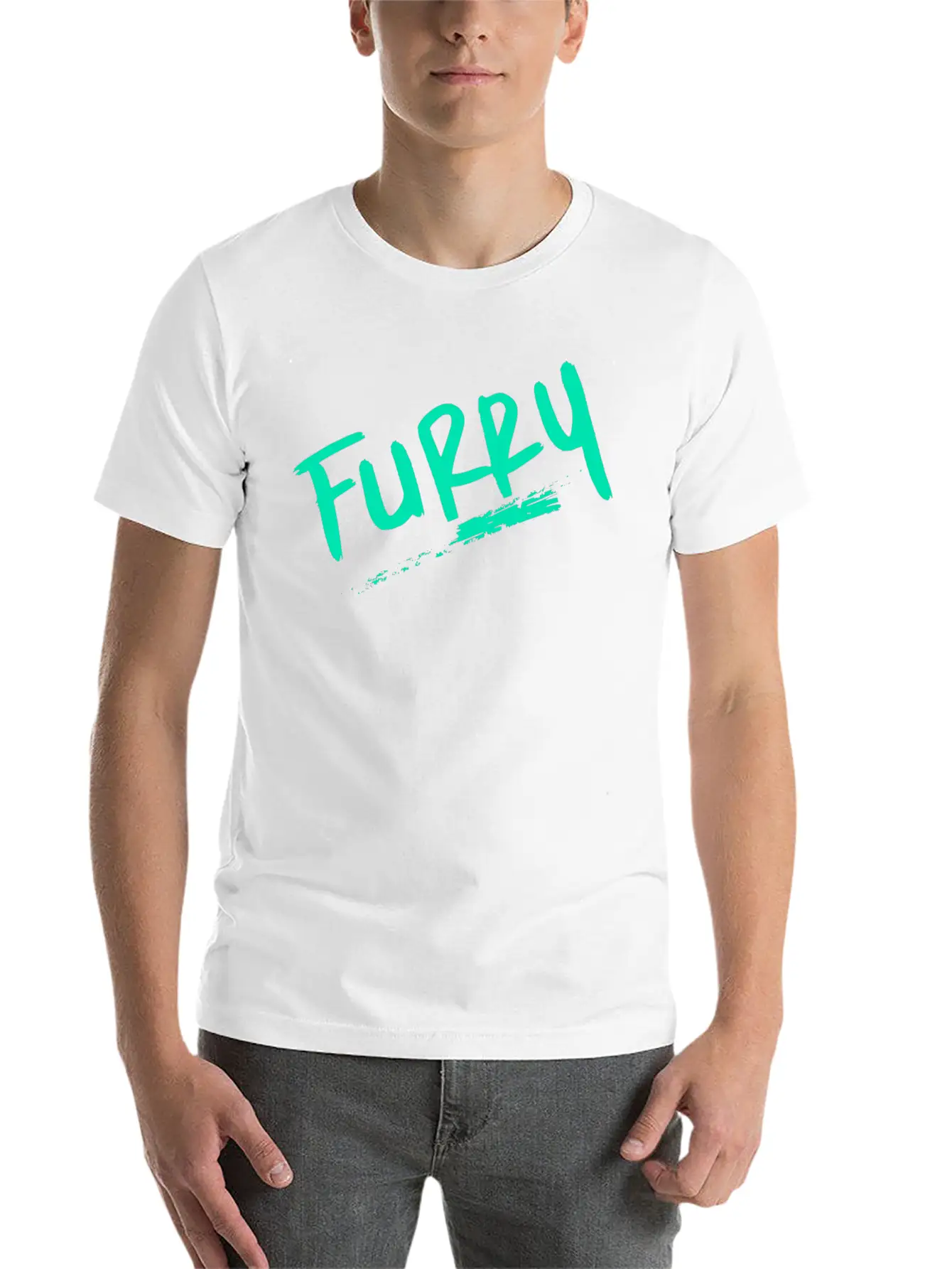 FURRY 5 Stylish Everyday T-Shirt – Unisex Basic Cotton Tee
