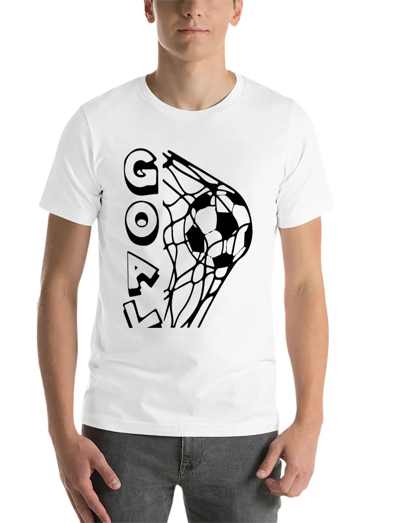 Goal Soccer 2 Relaxed Everyday Tee – Lightweight And Durable Cotton