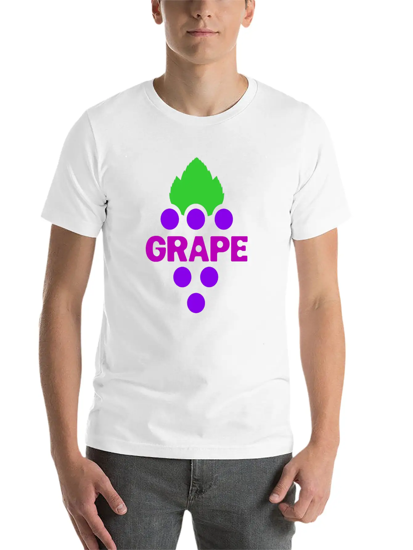 Grape Pride Stylish Everyday T-Shirt – Unisex Basic Cotton Tee