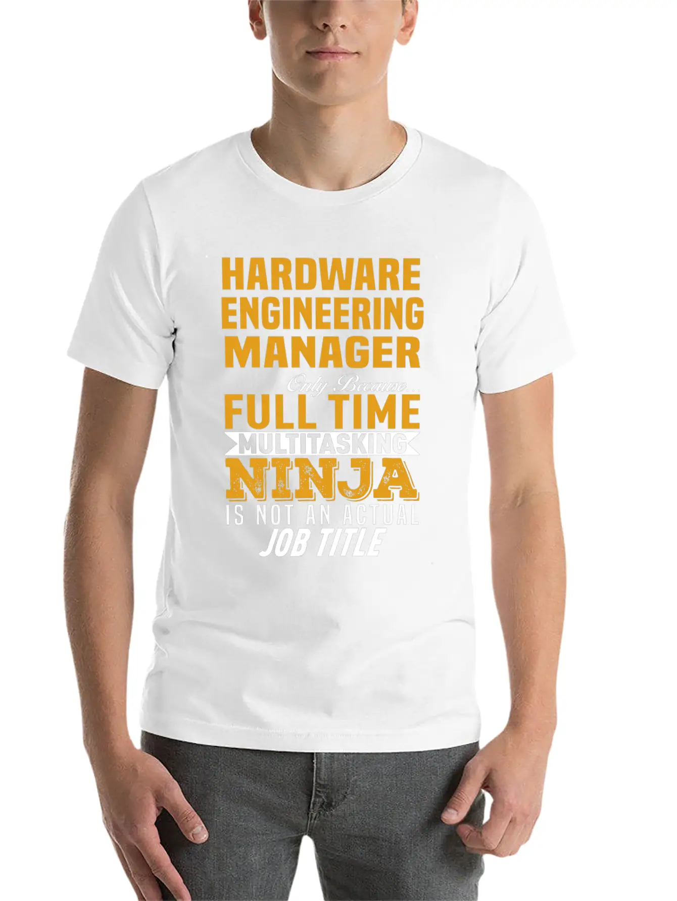 Hardware Engineering Manager Basic Graphic T-Shirt – Daily Comfort In Soft Cotton