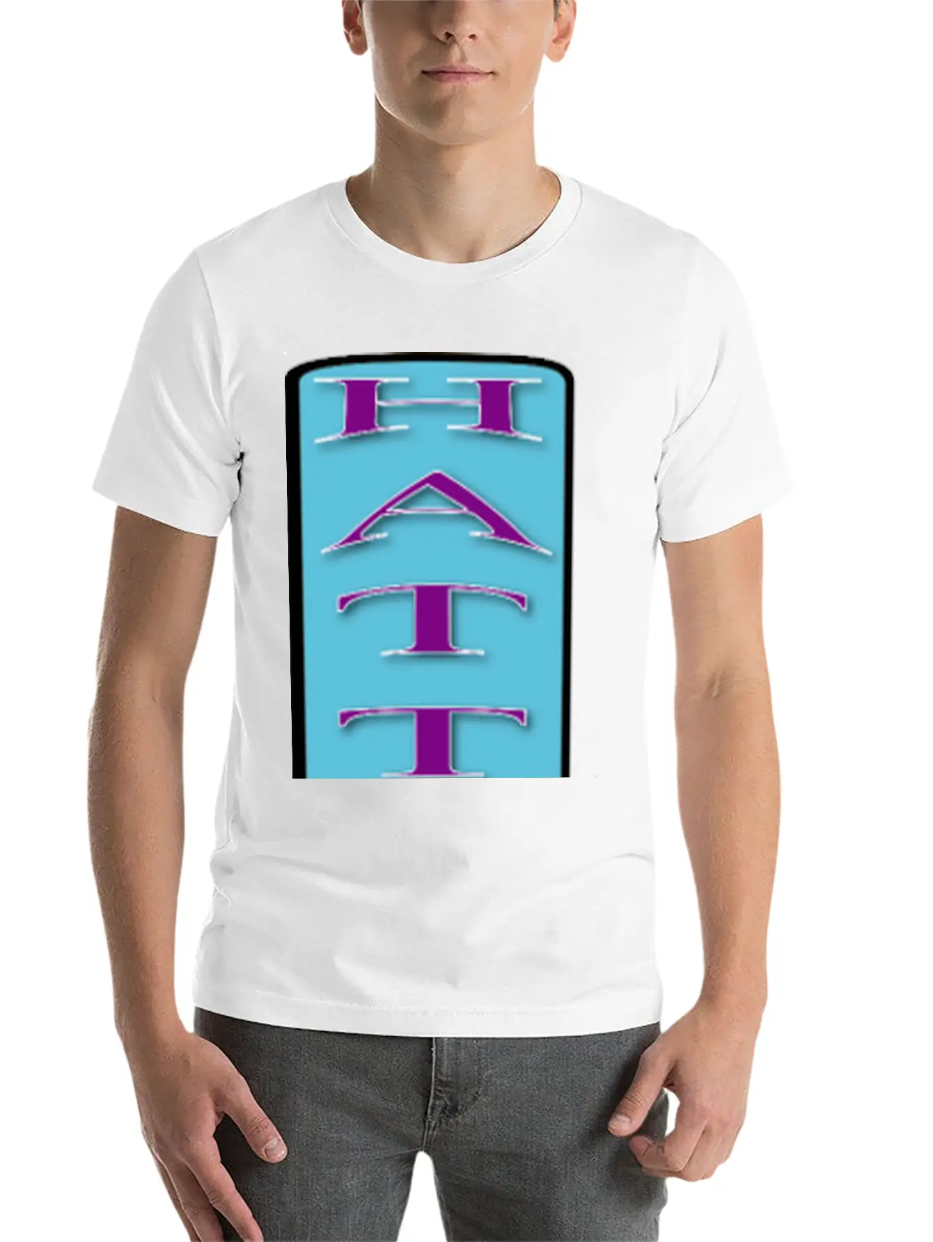 Hatters Say Hi To IT Stylish Everyday T-Shirt – Unisex Basic Cotton Tee