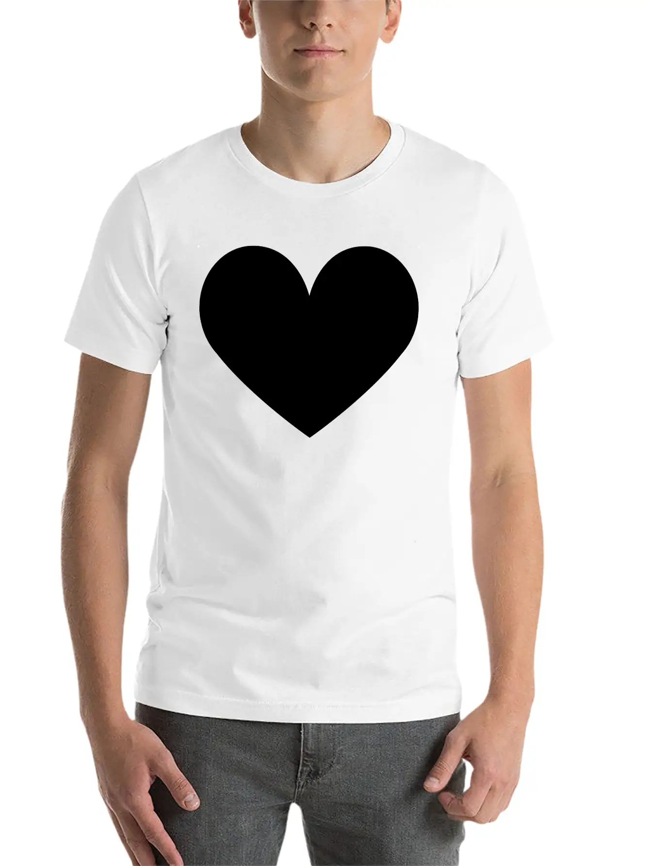 Heart Relaxed Everyday Tee – Lightweight And Durable Cotton