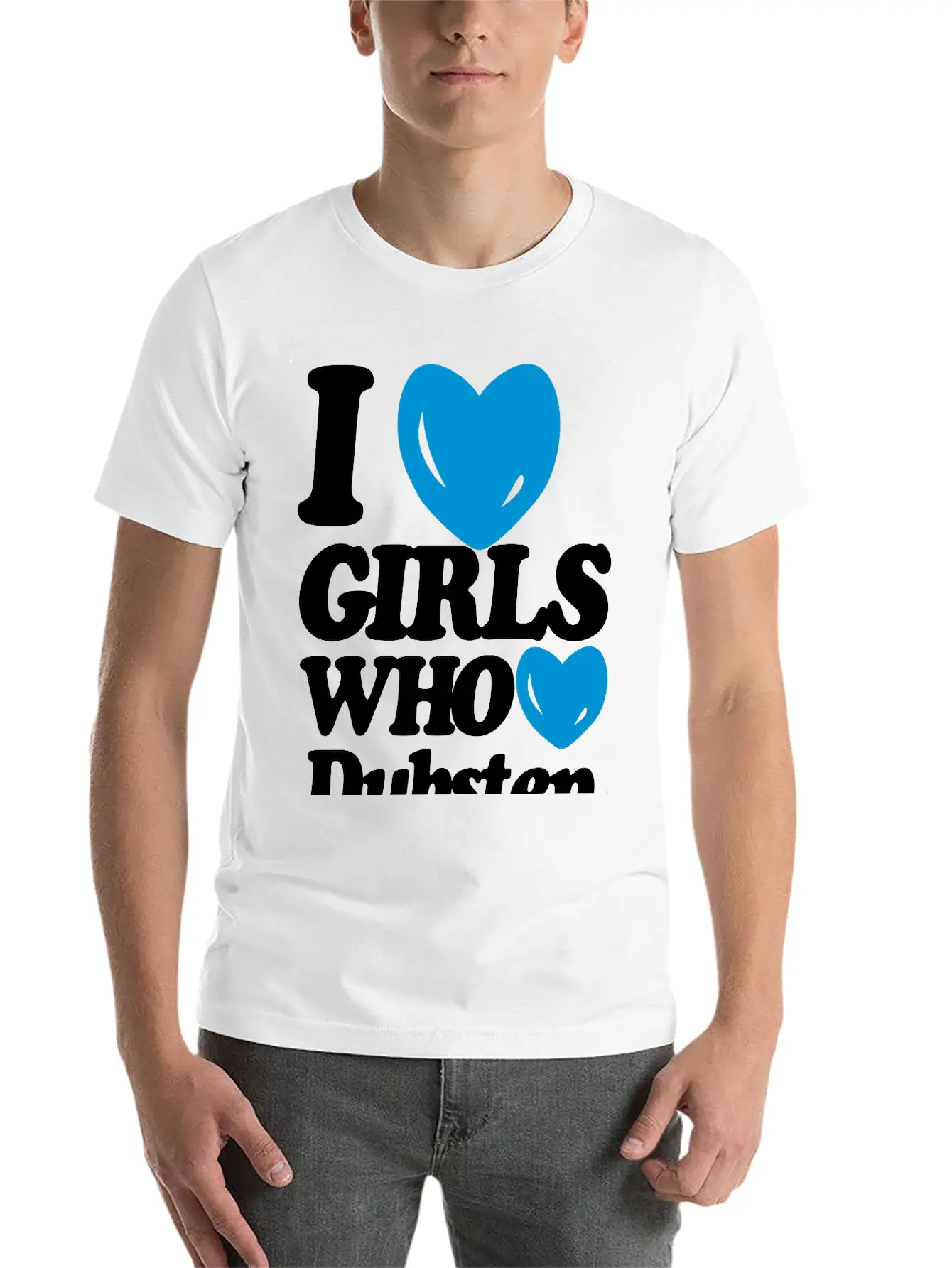 I Love Girls Who Love Dubstep (Classic) Basic Graphic T-Shirt – Daily Comfort In Soft Cotton