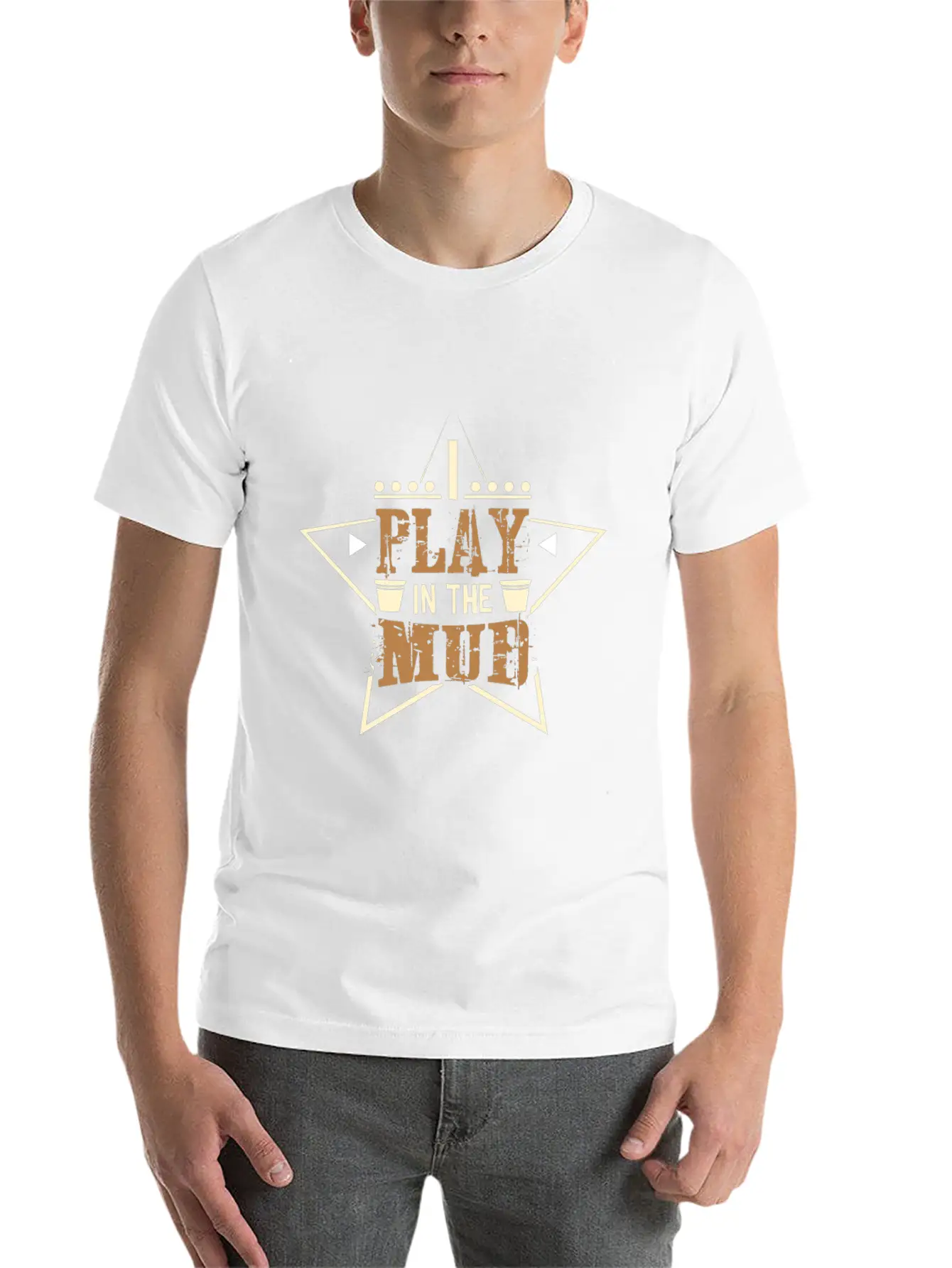 I Play In The Mud Relaxed Everyday Tee – Lightweight And Durable Cotton