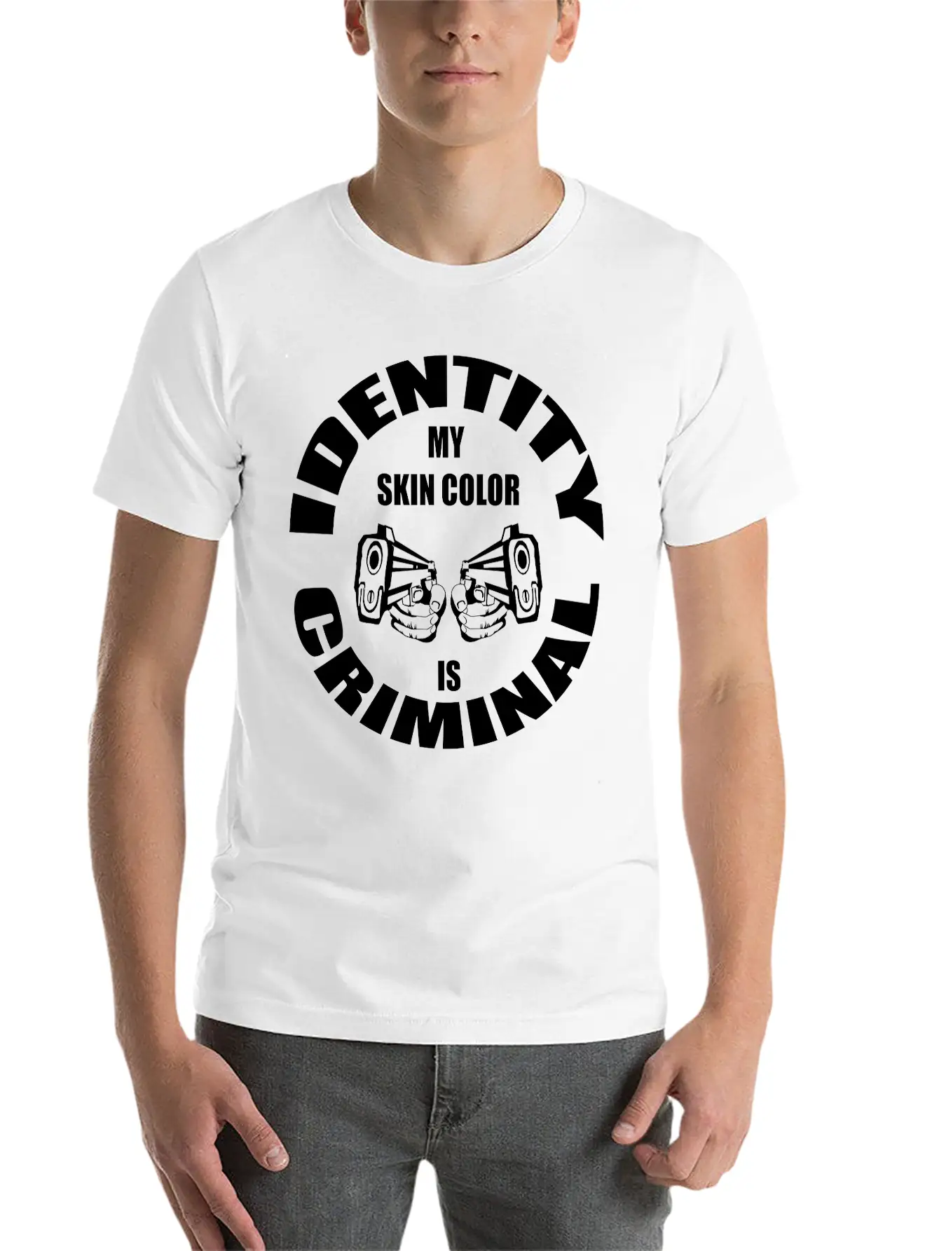 Identity Criminal Basic Graphic T-Shirt – Daily Comfort In Soft Cotton
