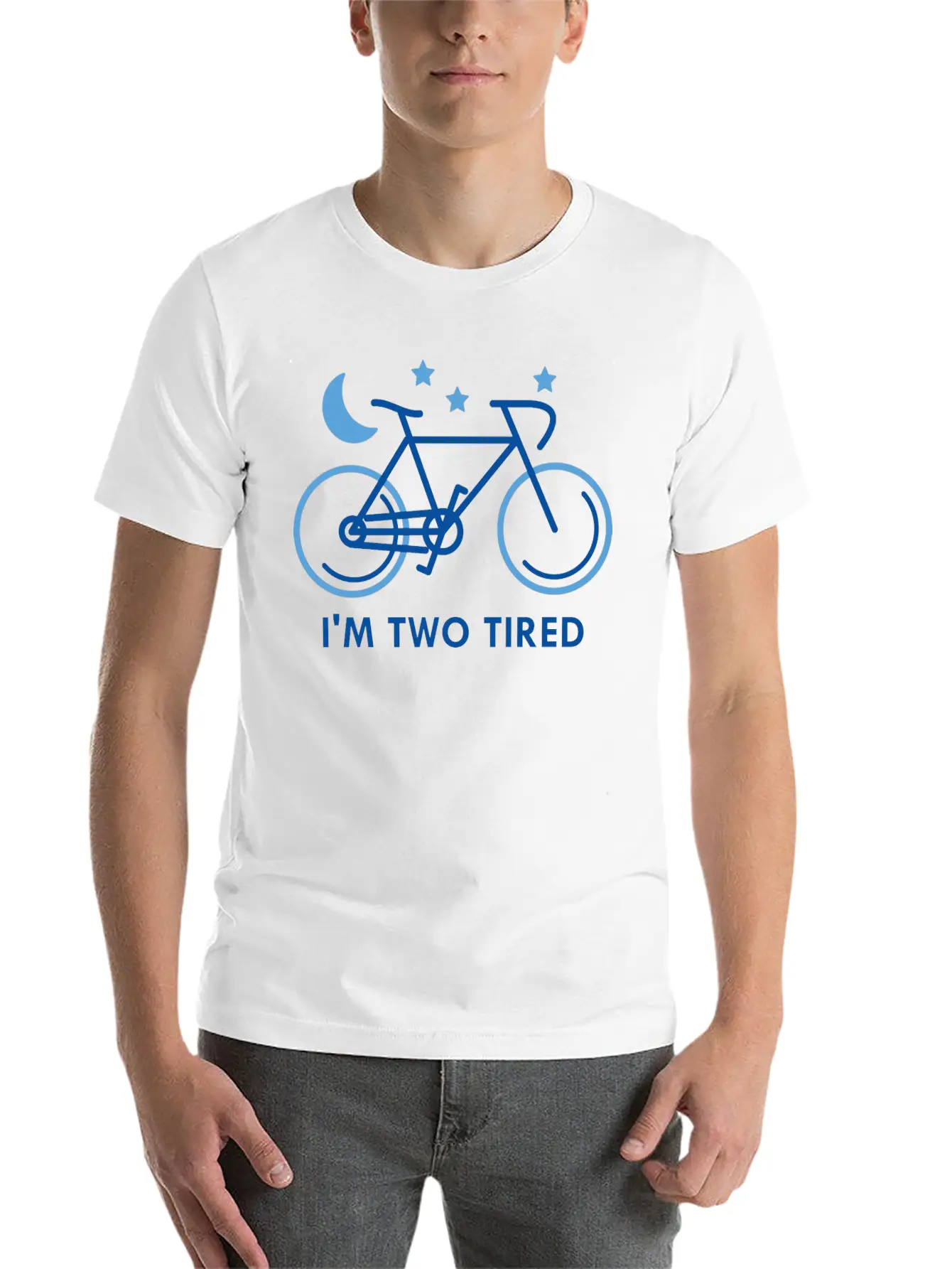 I'm Two Tired Stylish Everyday T-Shirt – Unisex Basic Cotton Tee