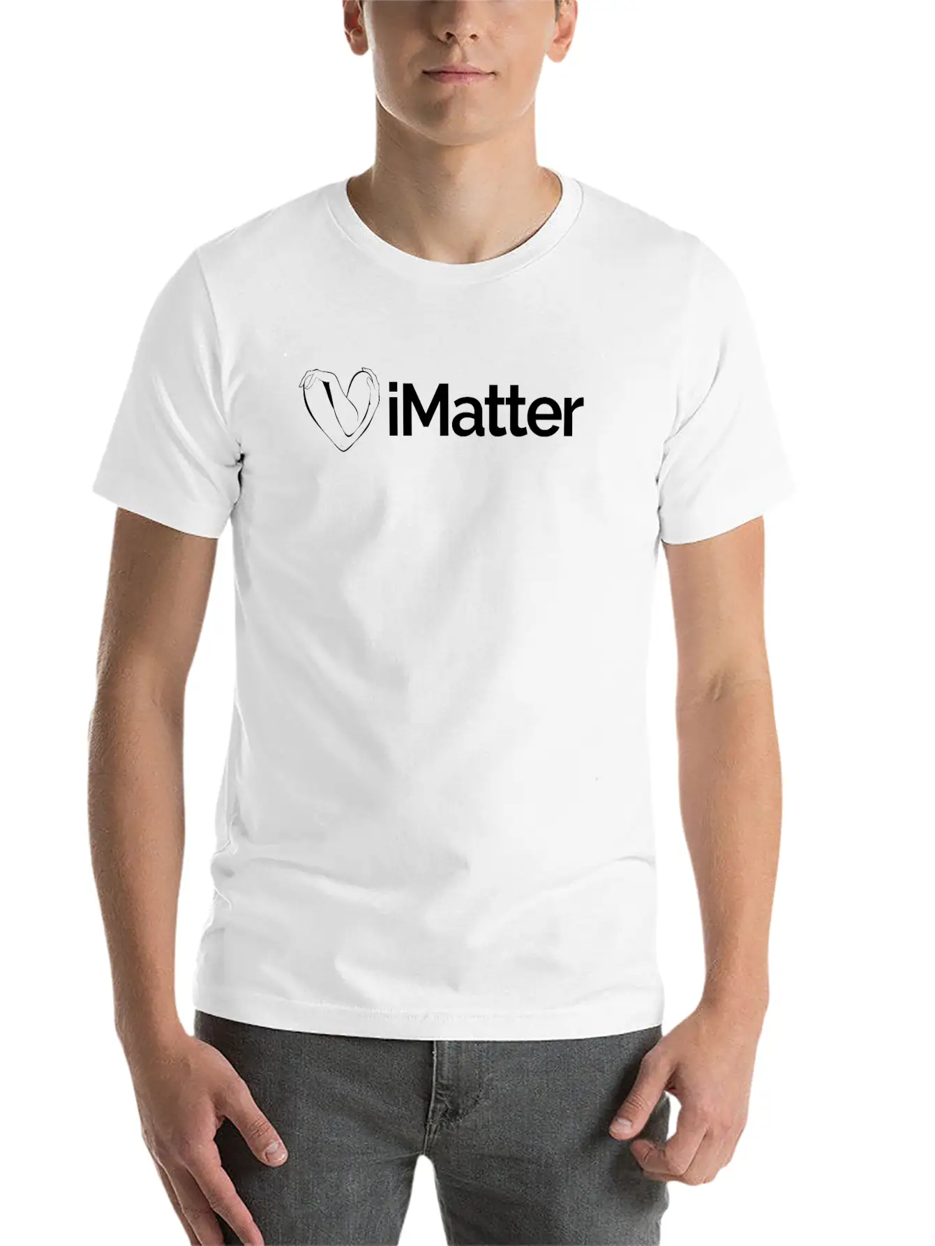 IMatter WSS Unisex Casual T-Shirt – Clean Design For Daily Comfort