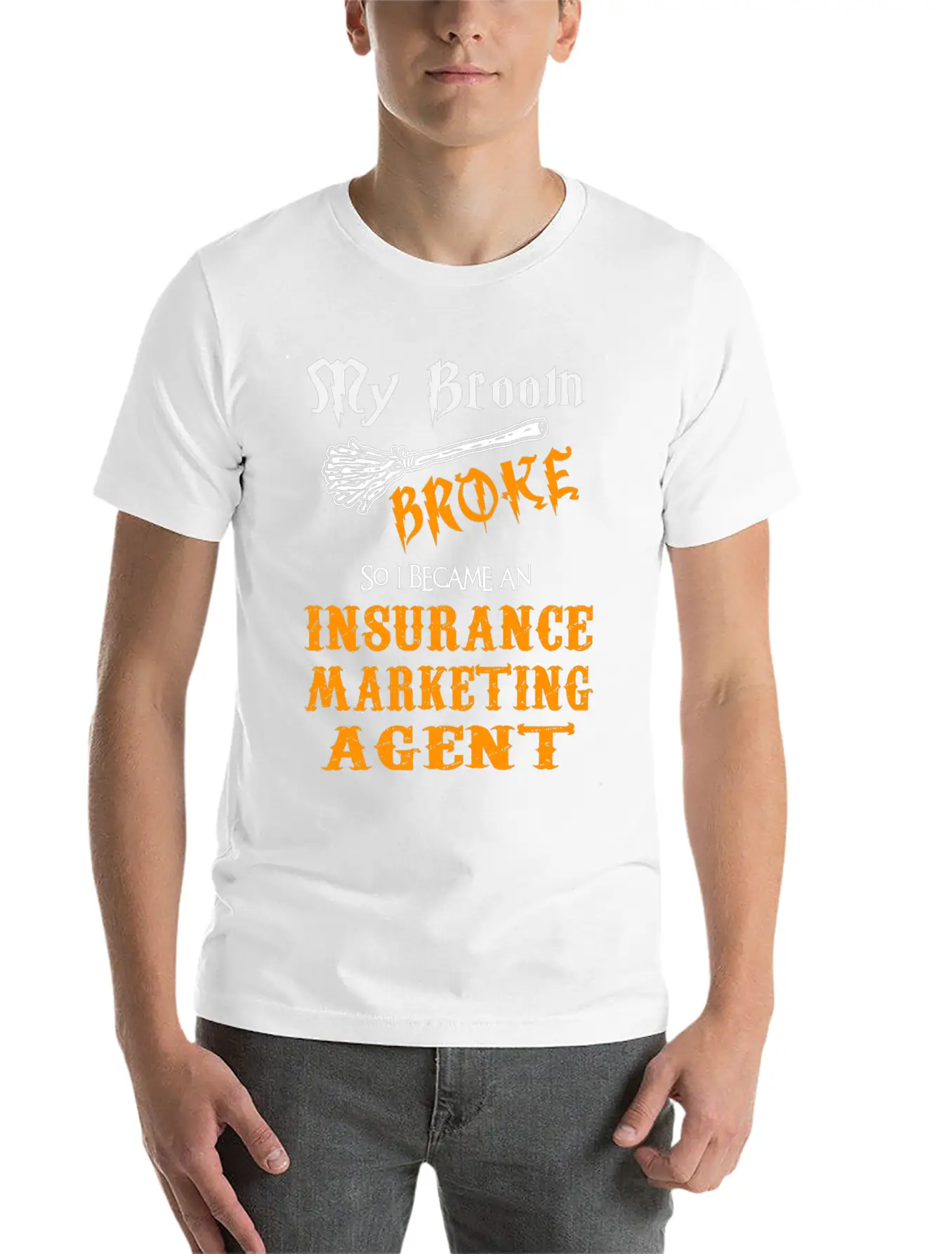 Insurance Marketing Agent Stylish Everyday T-Shirt – Unisex Basic Cotton Tee