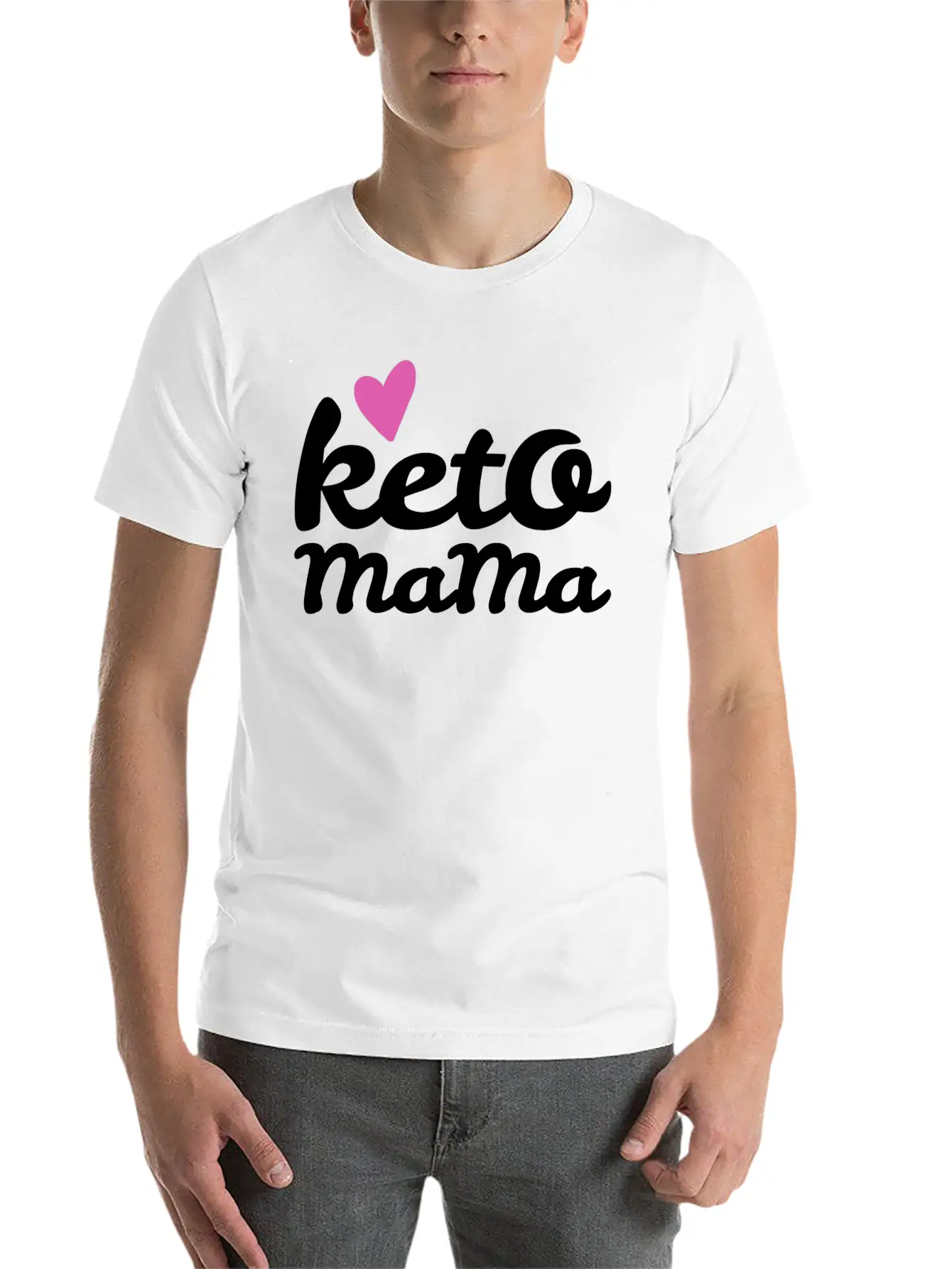 Keto Mama Love Keto Basic Graphic T-Shirt – Daily Comfort In Soft Cotton