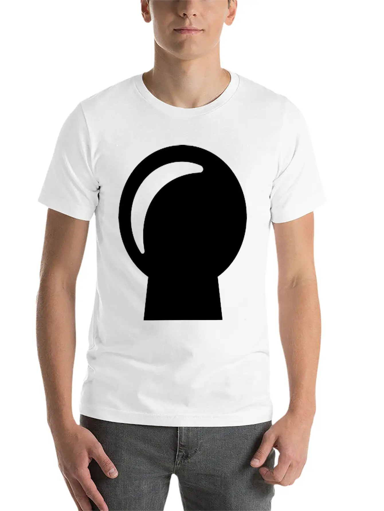 Keyhole With Blood Basic Graphic T-Shirt – Daily Comfort In Soft Cotton