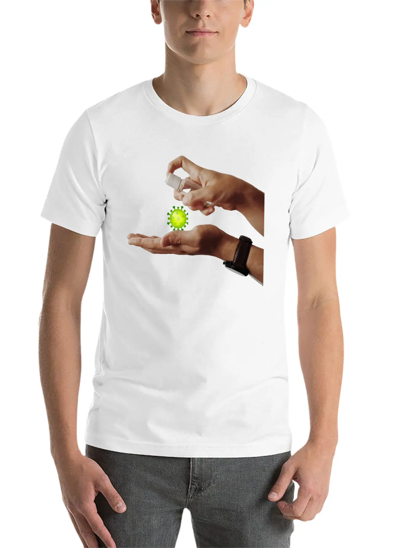 Kill Corona Be Safe Basic Graphic T-Shirt – Daily Comfort In Soft Cotton