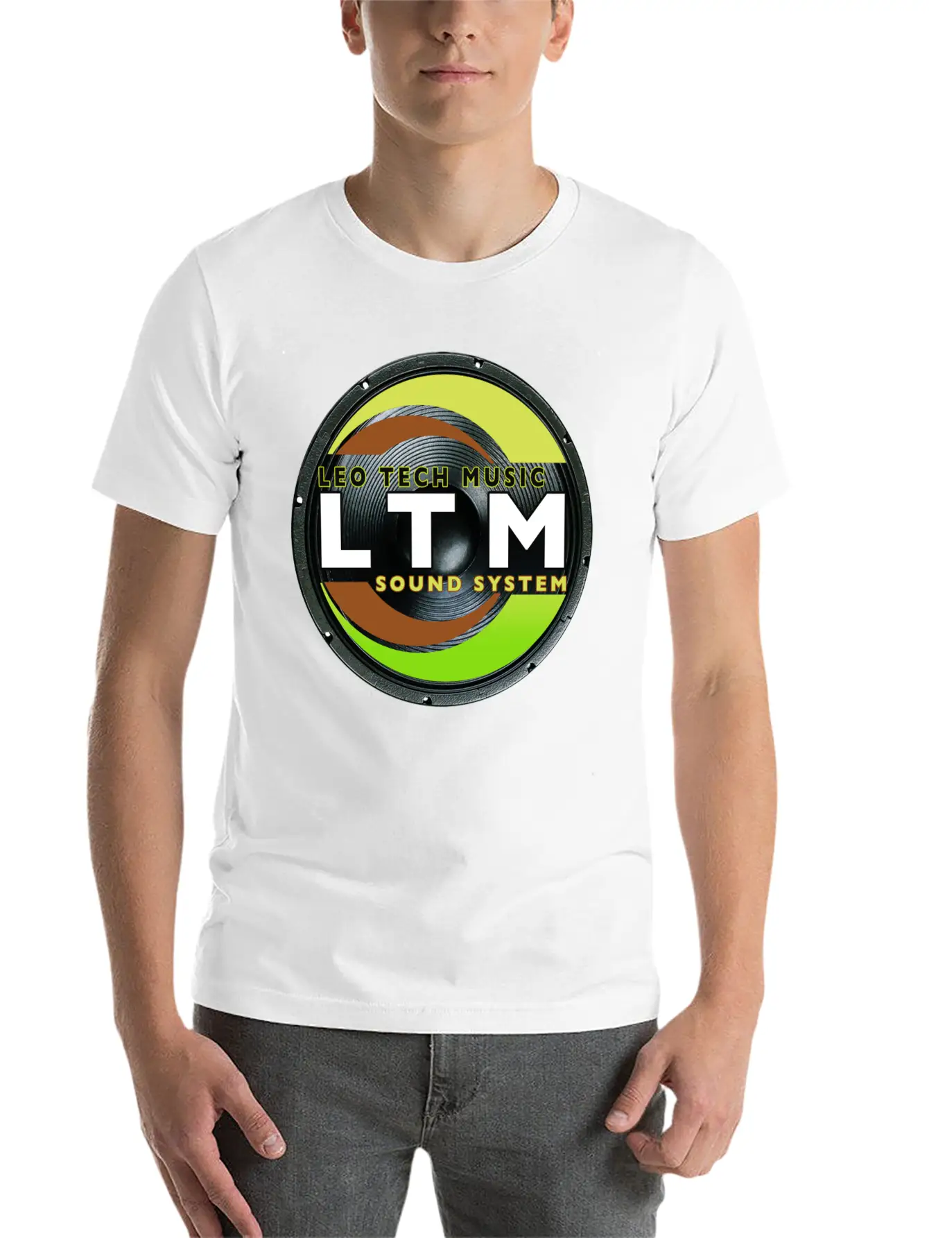 LTM LARGE SPEAKER Stylish Everyday T-Shirt – Unisex Basic Cotton Tee