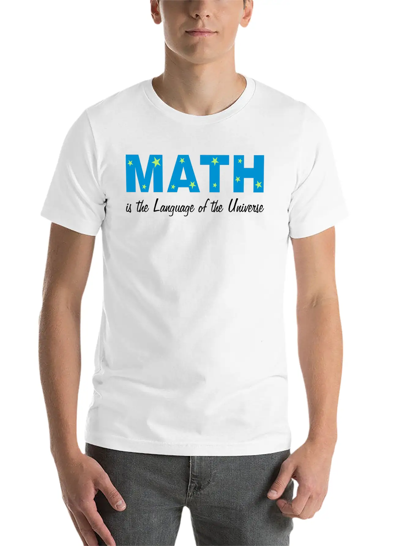 Math Universe Stylish Everyday T-Shirt – Unisex Basic Cotton Tee