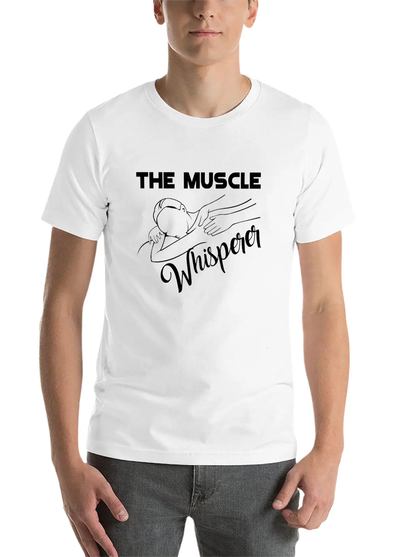 Muscle Whisperer Massage Therapist - Spa Masseuse Classic Cotton Tee – Unisex Comfort For Any Season