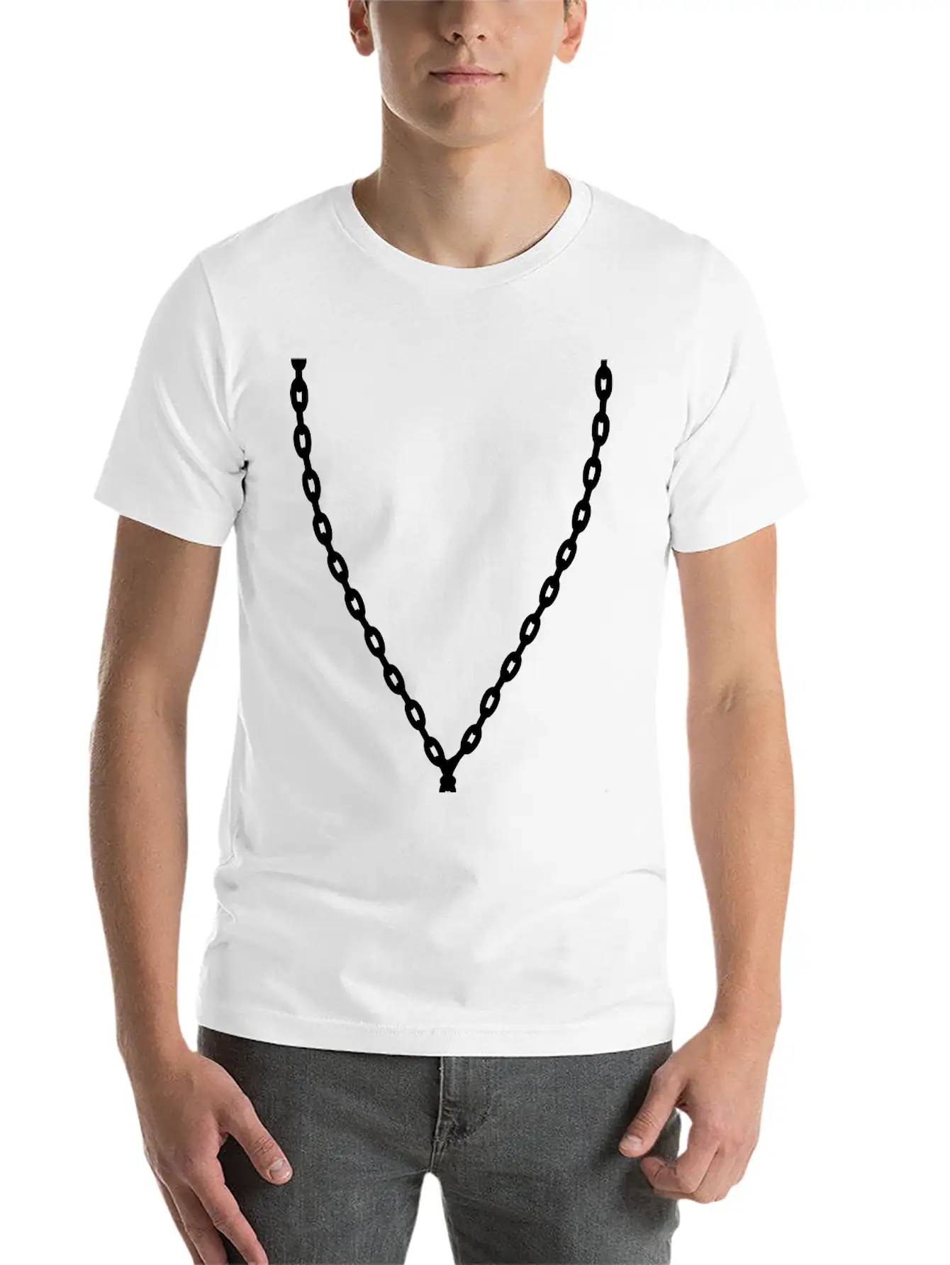 Necklace Vip Very Important Person Important Celeb Simple Everyday Graphic Tee – Lightweight Summer Wear