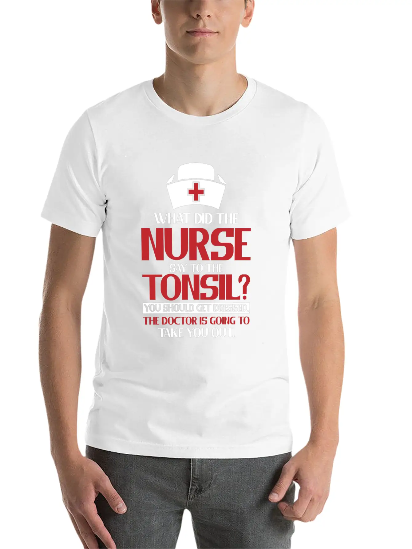 Nurse Nursing Registered Nurse Stylish Everyday T-Shirt – Unisex Basic Cotton Tee